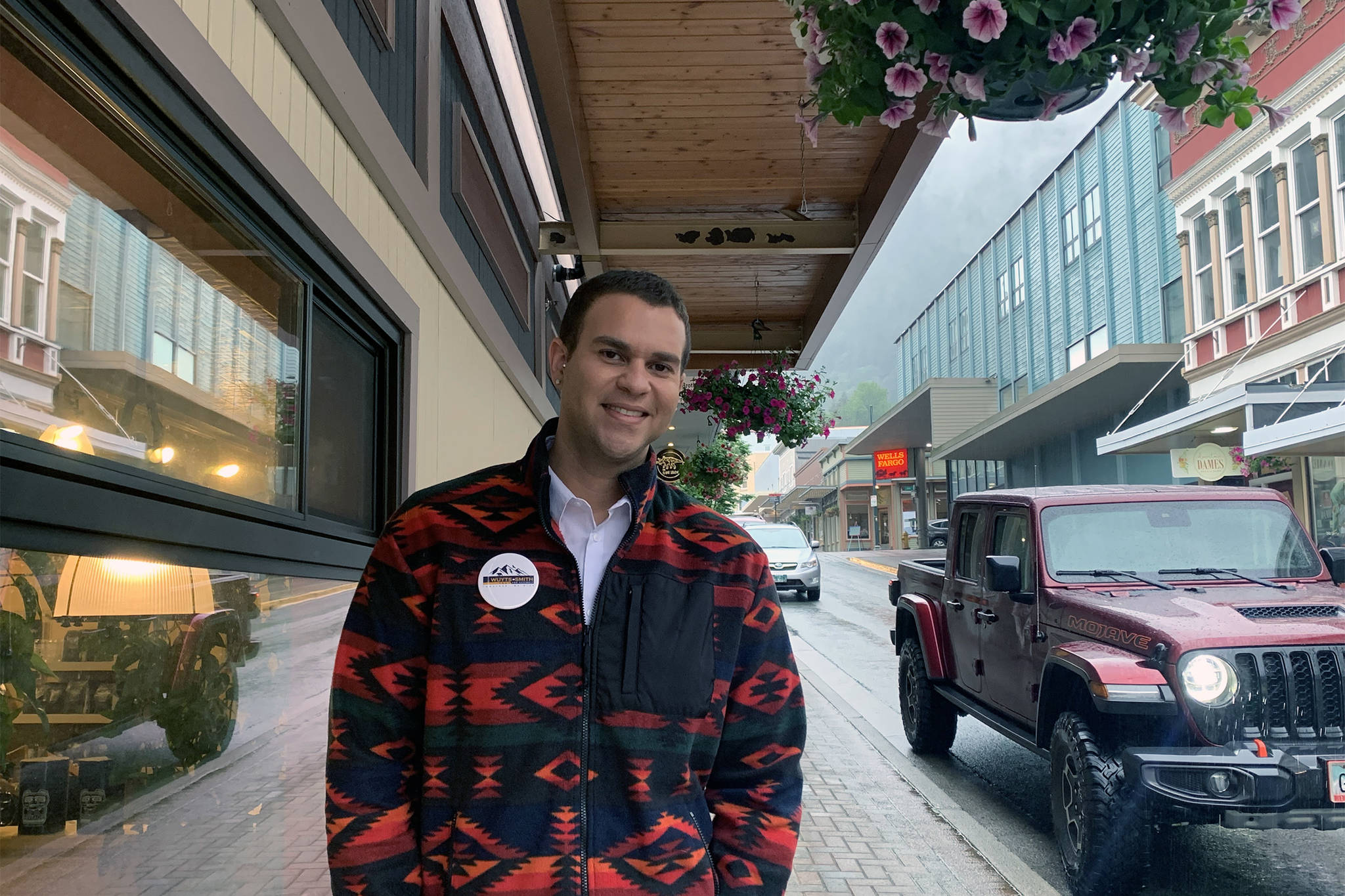 Troy Wuyts-Smith on July 12. Wuyts-Smith recently entered the race to replace long-serving City and Borough of Juneau Assembly Member Loren Jones, who is barred from seeking an additional term due to term limits. His entry means there are now three candidates for the seat. Paul Kelly and Barbara Blake have also announced bids to run. (Dana Zigmund/Juneau Empire)