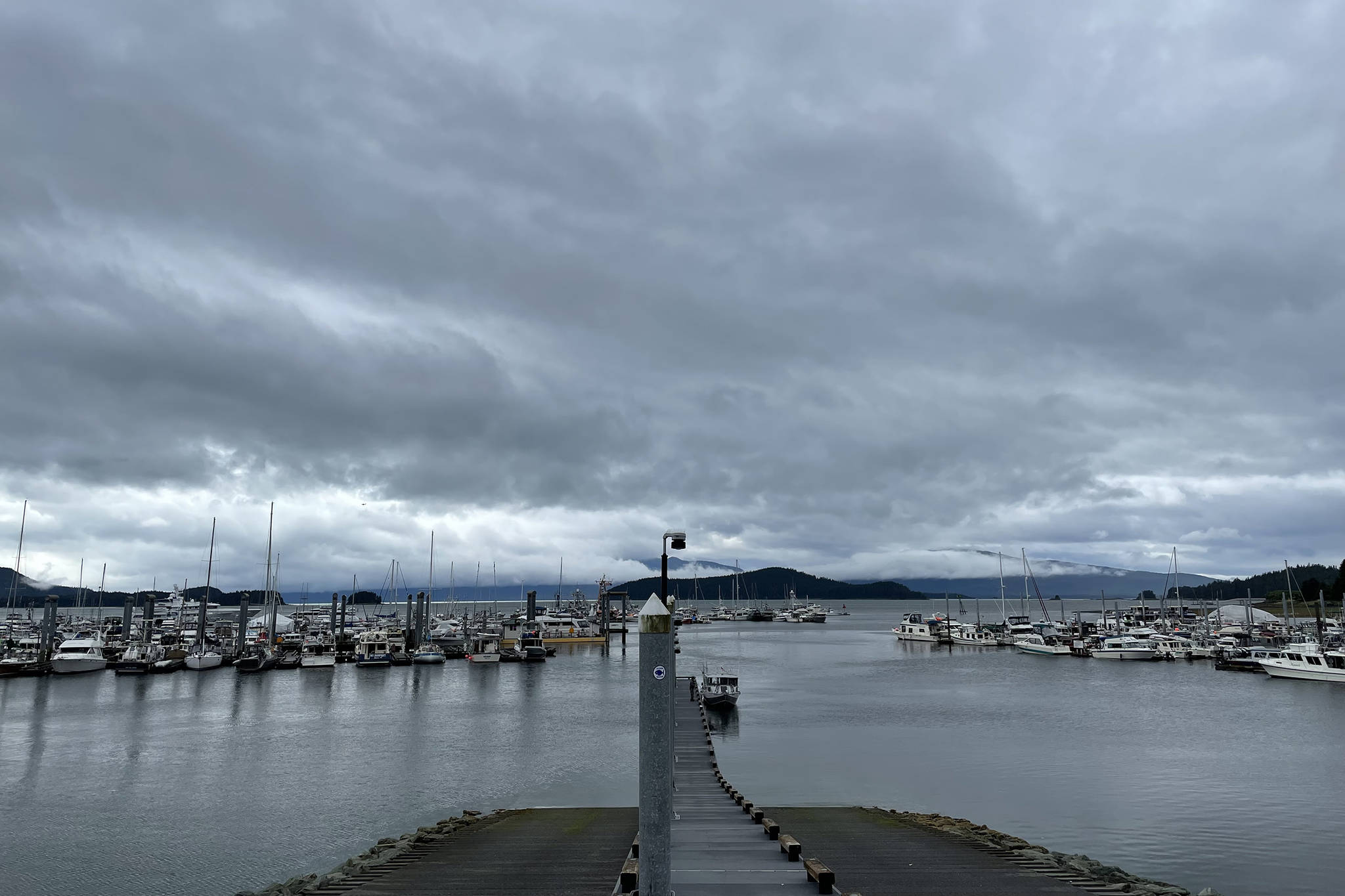 Michael S. Lockett / Juneau Empire 
With heavy rains predicted, City and Borough of Juneau Docks and Harbors asked boat owners to check on their vessels. The National Weather Service issued a flood watch, which may be upgraded to a warning, in light of the expected weather.
