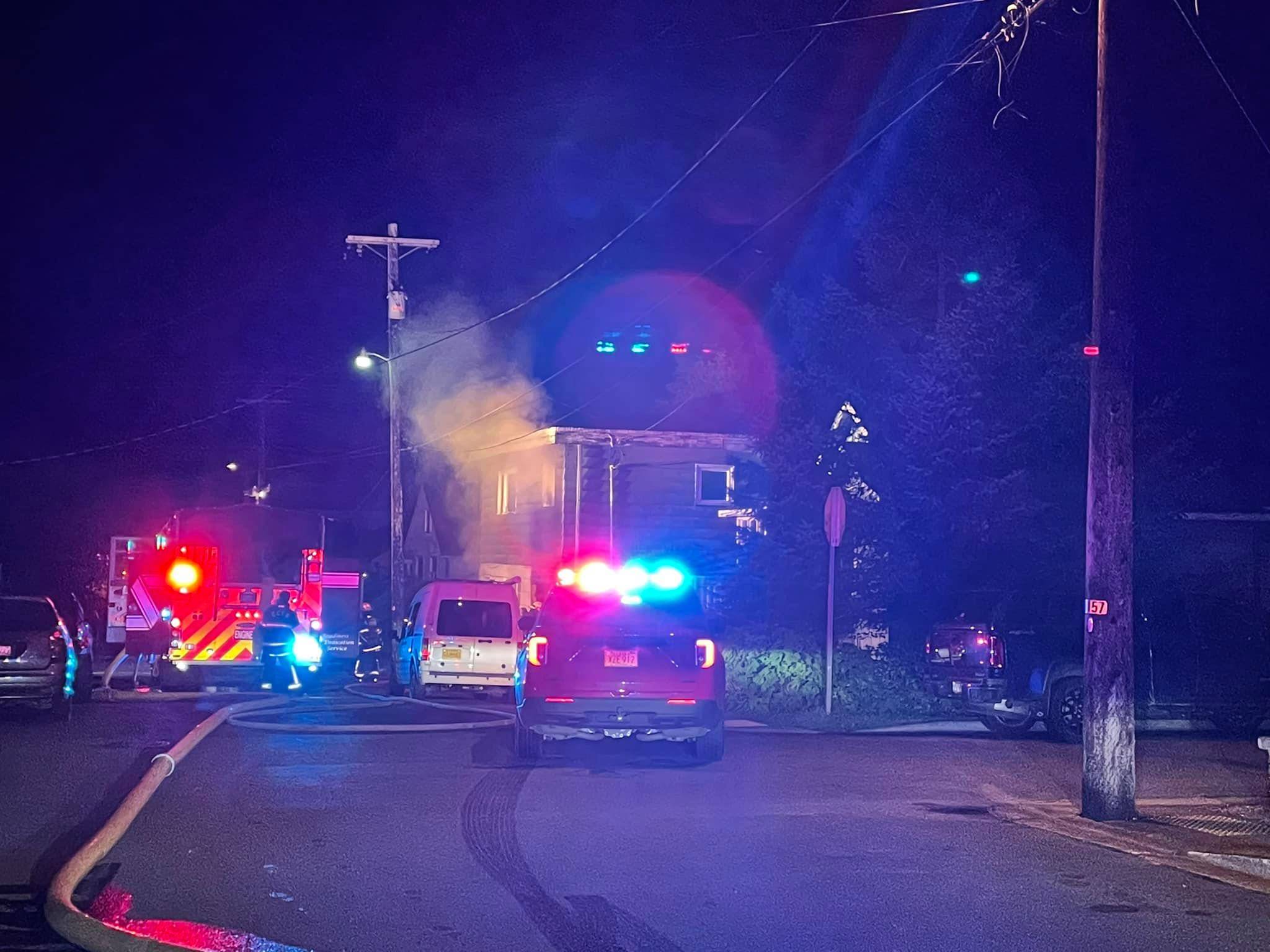 Capital City Fire/Rescue responded to multiple fires Thursday morning, including this one on West 10th Street, reported at 3:16 a.m. (Courtesy photo / CCFR)