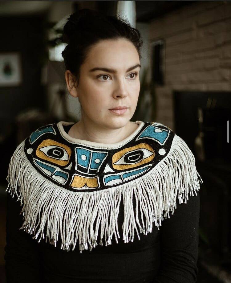 Courtesy Photo 
Sydney Akagi, one of the recently announced winners of a Rasmuson Foundation Individual Artist Award, will use funding from the award to weave a full-size Chilkat robe.