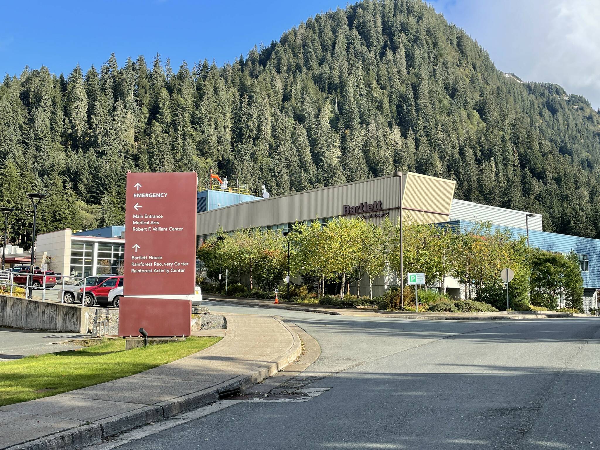 Bartlett Regional Hospital on Oct. 4. Jerel Humphrey will step into the top job at the hospital on Oct. 18. He’s the fourth Chief Executive Officer—and the third person to hold the position on an interim basis at the hospital this year. (Michael S. Lockett/Juneau Empire)