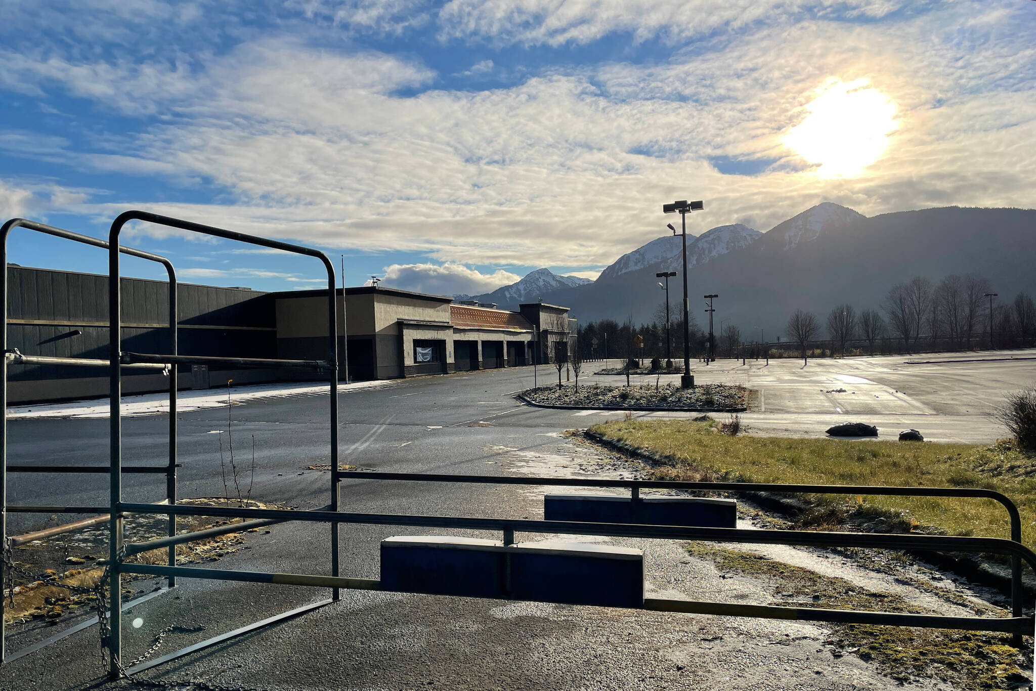 The former Walmart was used as an example for a vacant building that could potentially be assessed for redevelopment via a federal grant that Juneau is applying for. (Michael S. Lockett / Juneau Empire)