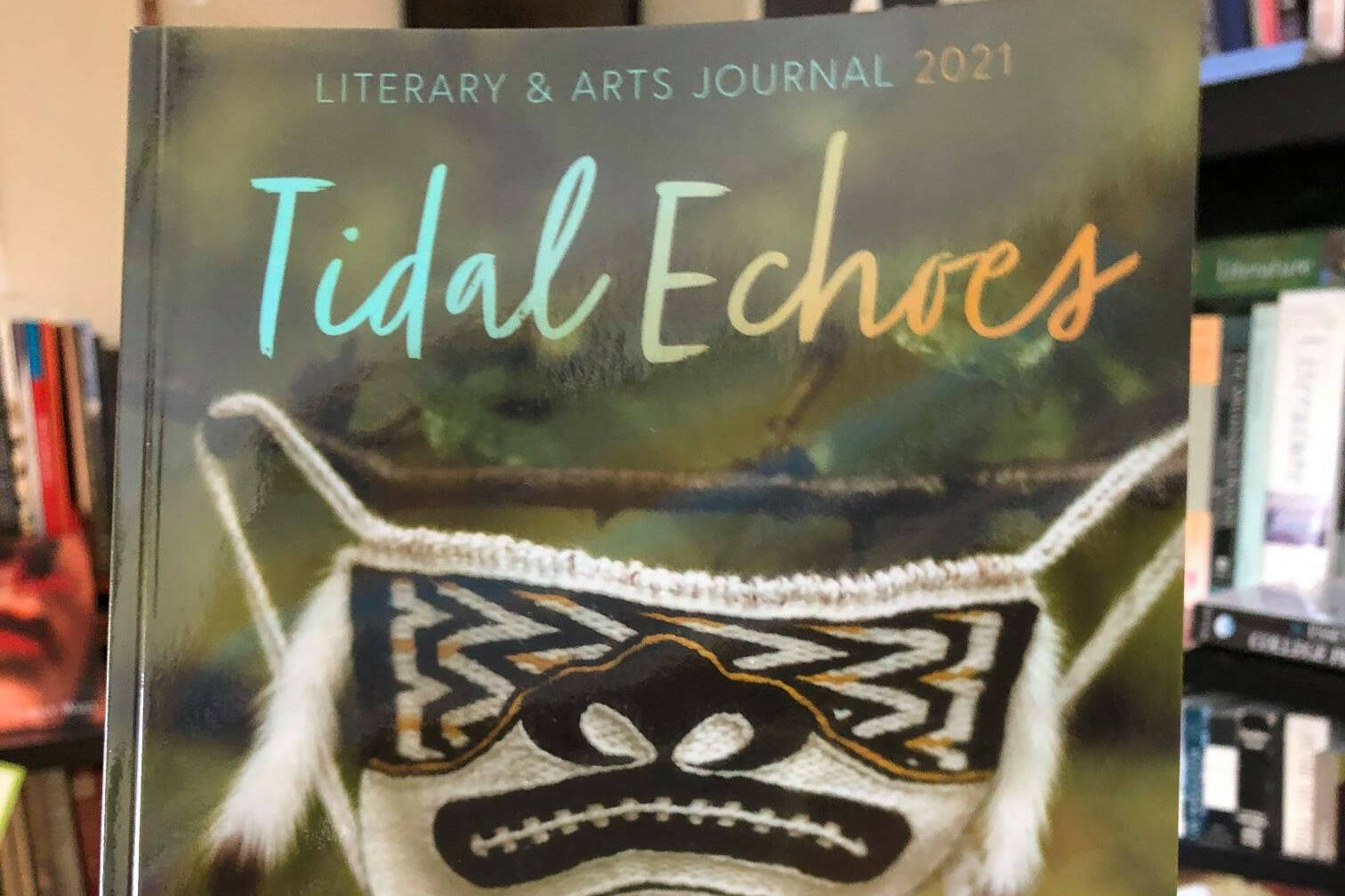 This photo shows the cover of the 2021 edition of “Tidal Echoes.” The annual collection of Southeast Alaskan art and writing is again accepting submissions. (Courtesy photo / Tidal Echoes)