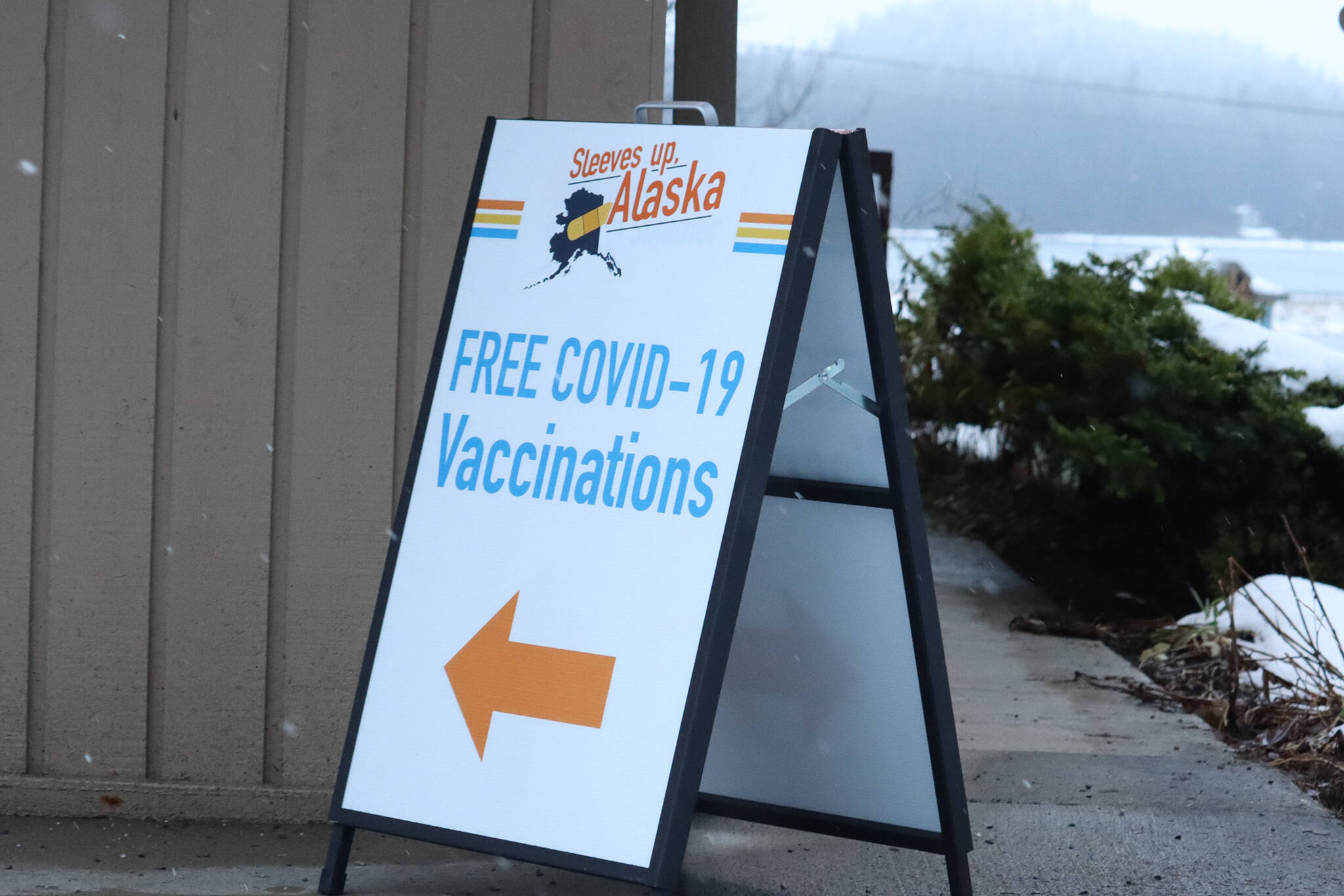 Ben Hohenstatt / Juneau Empire
COVID-19 vaccines and boosters are freely available for eligible Juneau residents at the Juneau Public Health Center on all weekdays without an appointment required.