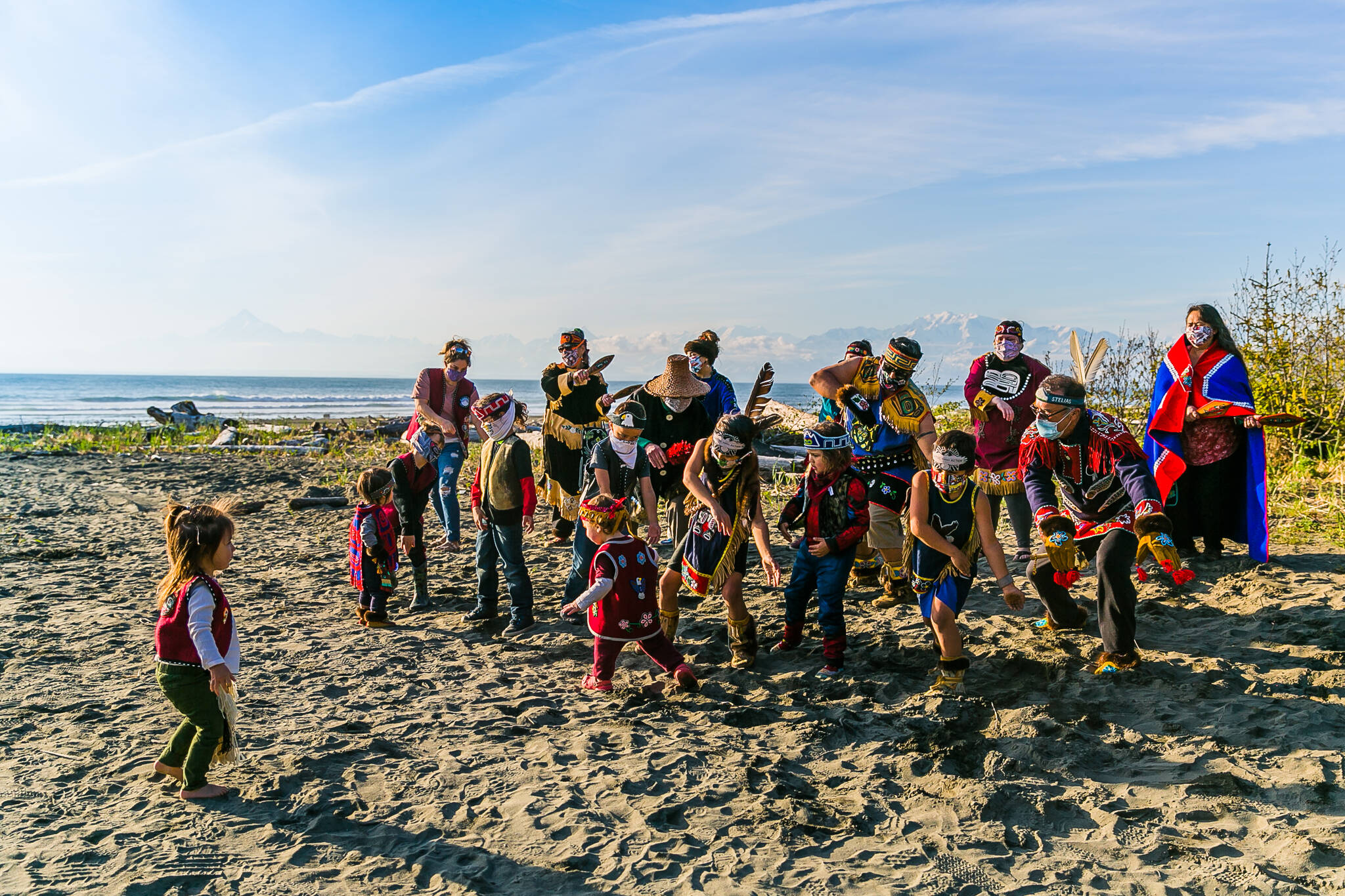 Yakutat Dance Group proves that a global pandemic can’t keep communities from honoring their culture. (Courtesy Photo / Violet Sensmeier)
