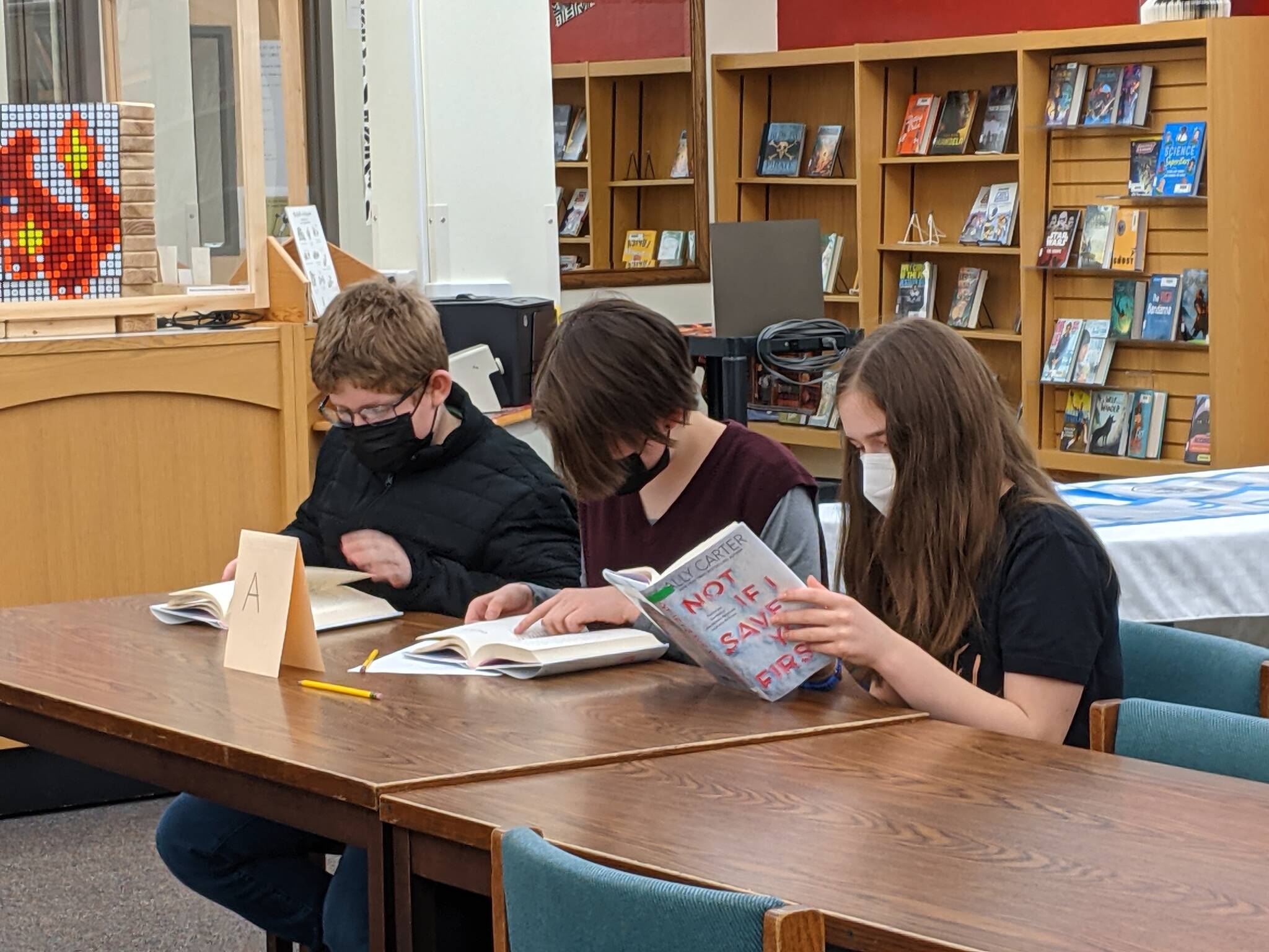 Floyd Dryden Middle School students took first place in a Battle of the Book competition. (Courtesy Photo / Sheila Degener)