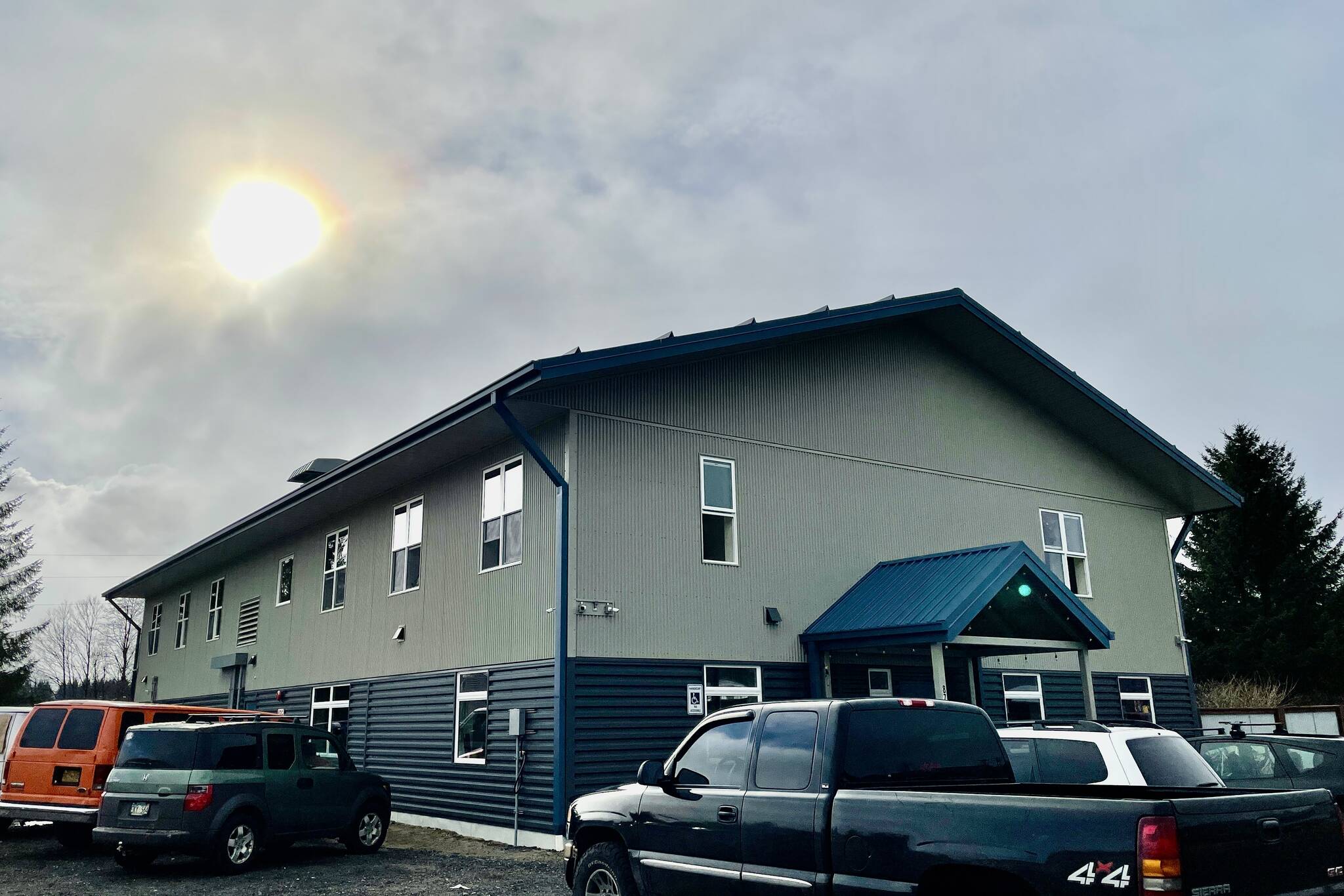 An altercation at the Glory Hall late on Friday, Feb. 25, led to one man falling out of a window, according to police. (Michael S. Lockett / Juneau Empire)