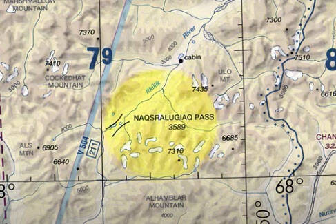 The Naqsralugiaq Pass in the Brooks Range is one of two passes added to FAA charts in a recent update after consulting with Alaskan aviators. (Courtesy photo / FAA)