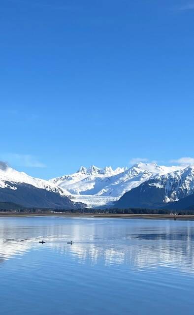 “Wow! Juneau sure is beautiful when the sun shines,” writes Bill Andrews of this April 4 photo. (Courtesy Photo / Bill Andrews)