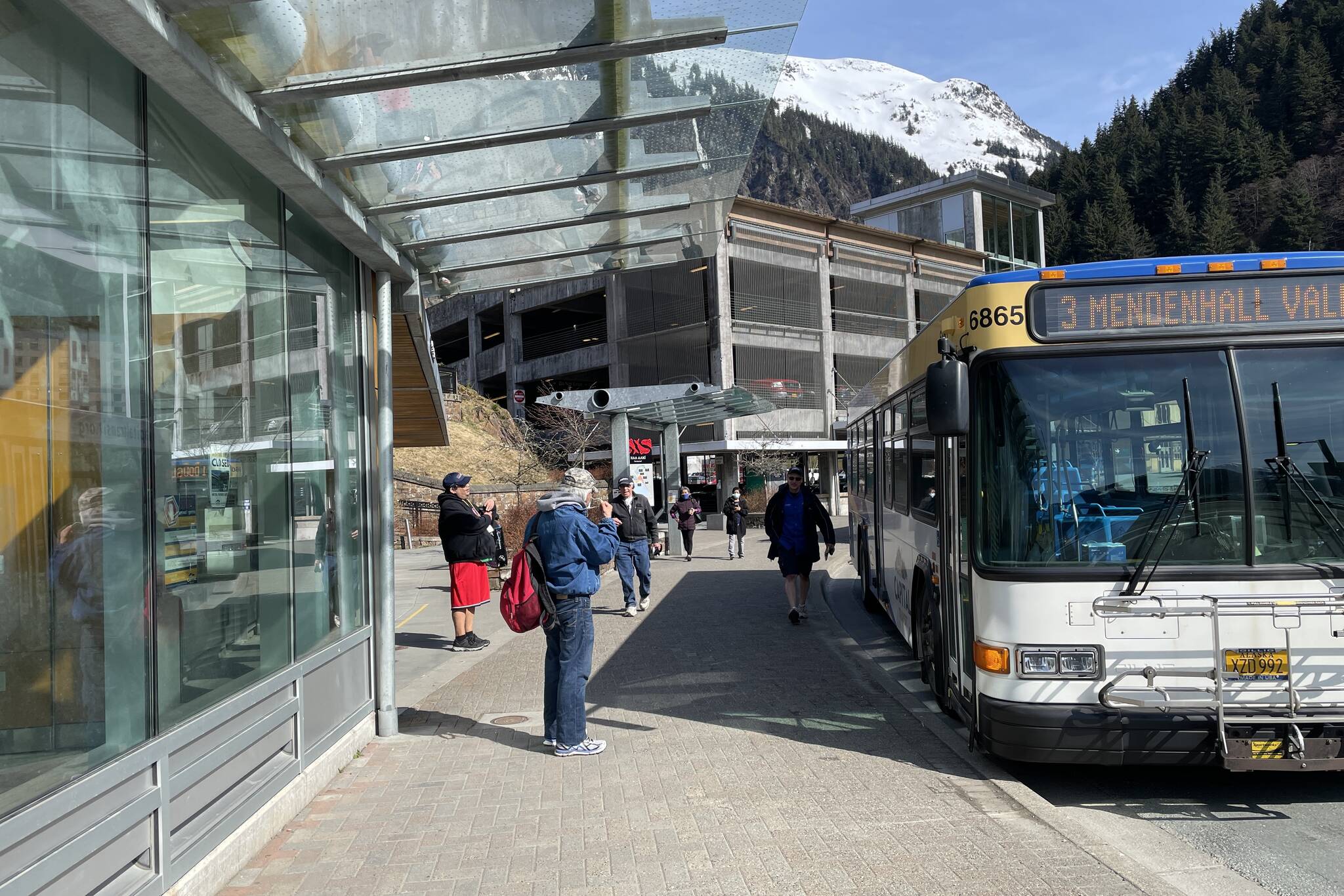 The City and Borough of Juneau announced on April 19 that masks were no longer required on public transit, including Juneau International Airport, Capital Transit and CAPITAL AKcess. (Michael S. Lockett / Juneau Empire)