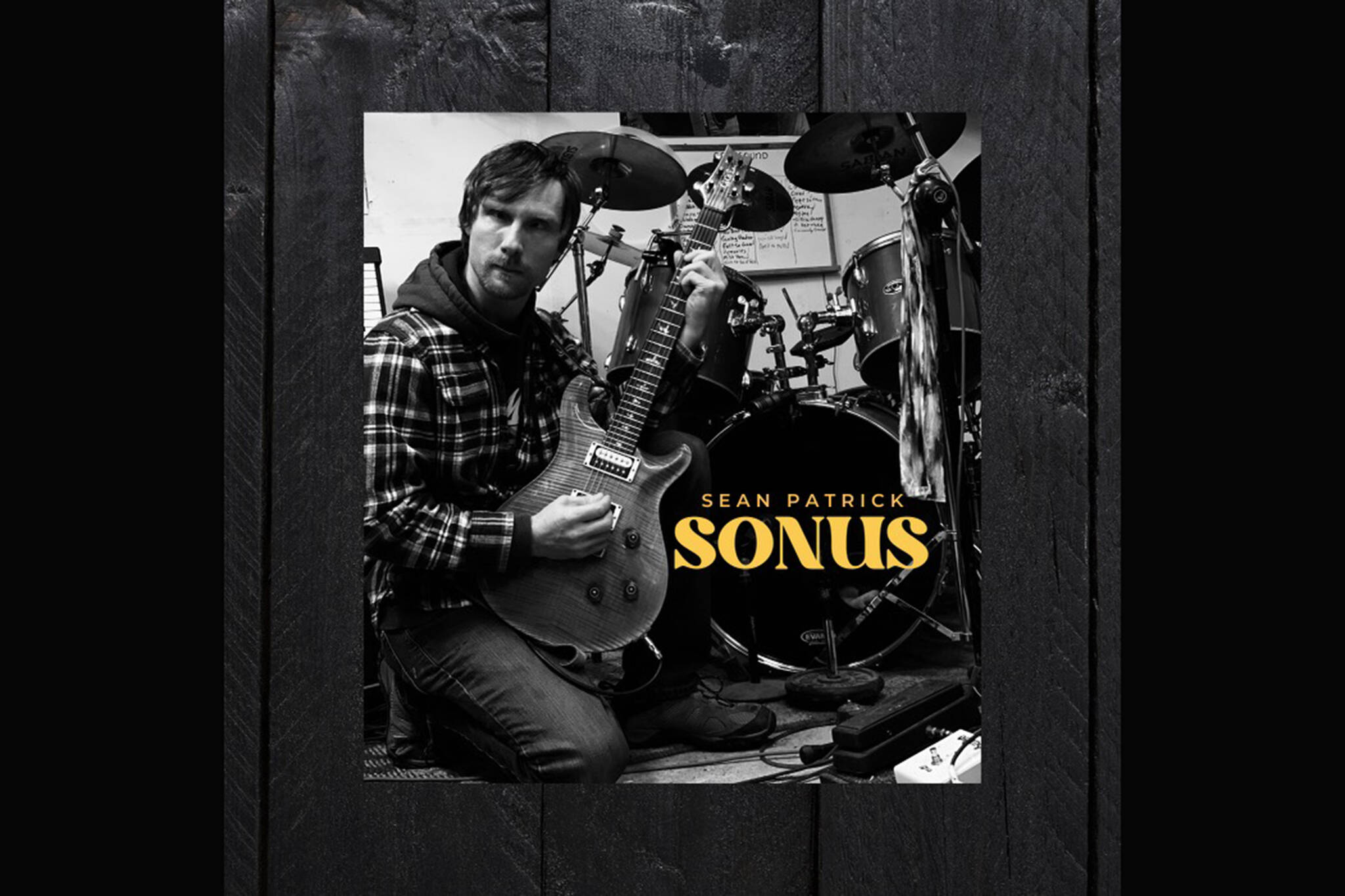 This image, which uses a photo by Alyssa Patrick, shows the cover of "Sonus," a new album from Sean Patrick of Gustavus. The album was made available on streaming on Wednesday, April 20, and can be ordered on CD. (Courtesy Photo / Alyssa Patrick)