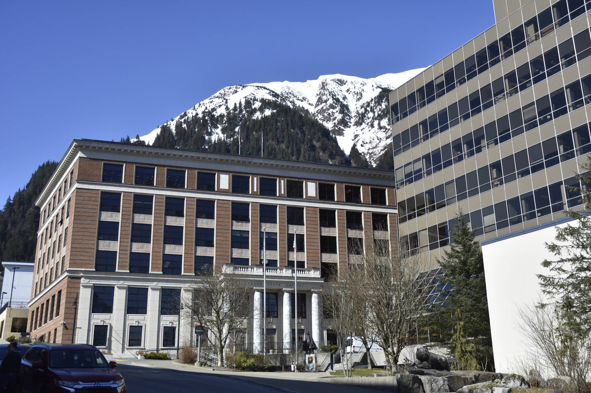 The Alaska House of Representatives passed a bill reducing sentences for and clearing records for marijuana possession on Wednesday, April 20, 2022, a day adopted as an unofficial holiday by cannabis users. The maker of the bill said the timing was no intended. (Peter Segall / Juneau Empire)