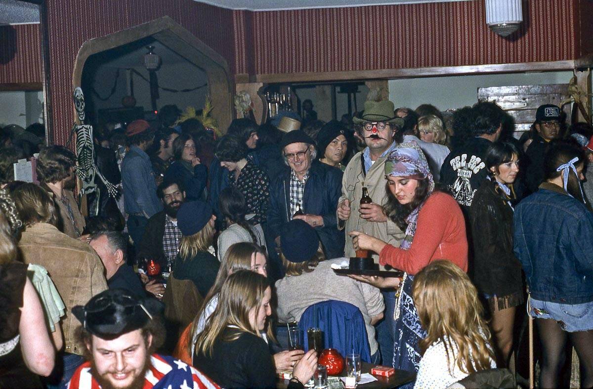 Courtesy photo / Peter Metcalfe 
The last bar to bear the name the Crystal Saloon opened on Halloween night, 1976, as a bar and music venue.