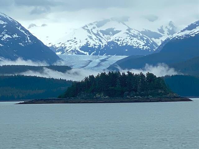 Herbert Glacier is seen from the ferry on June 14. (Courtesy Photo / Denise Carroll)