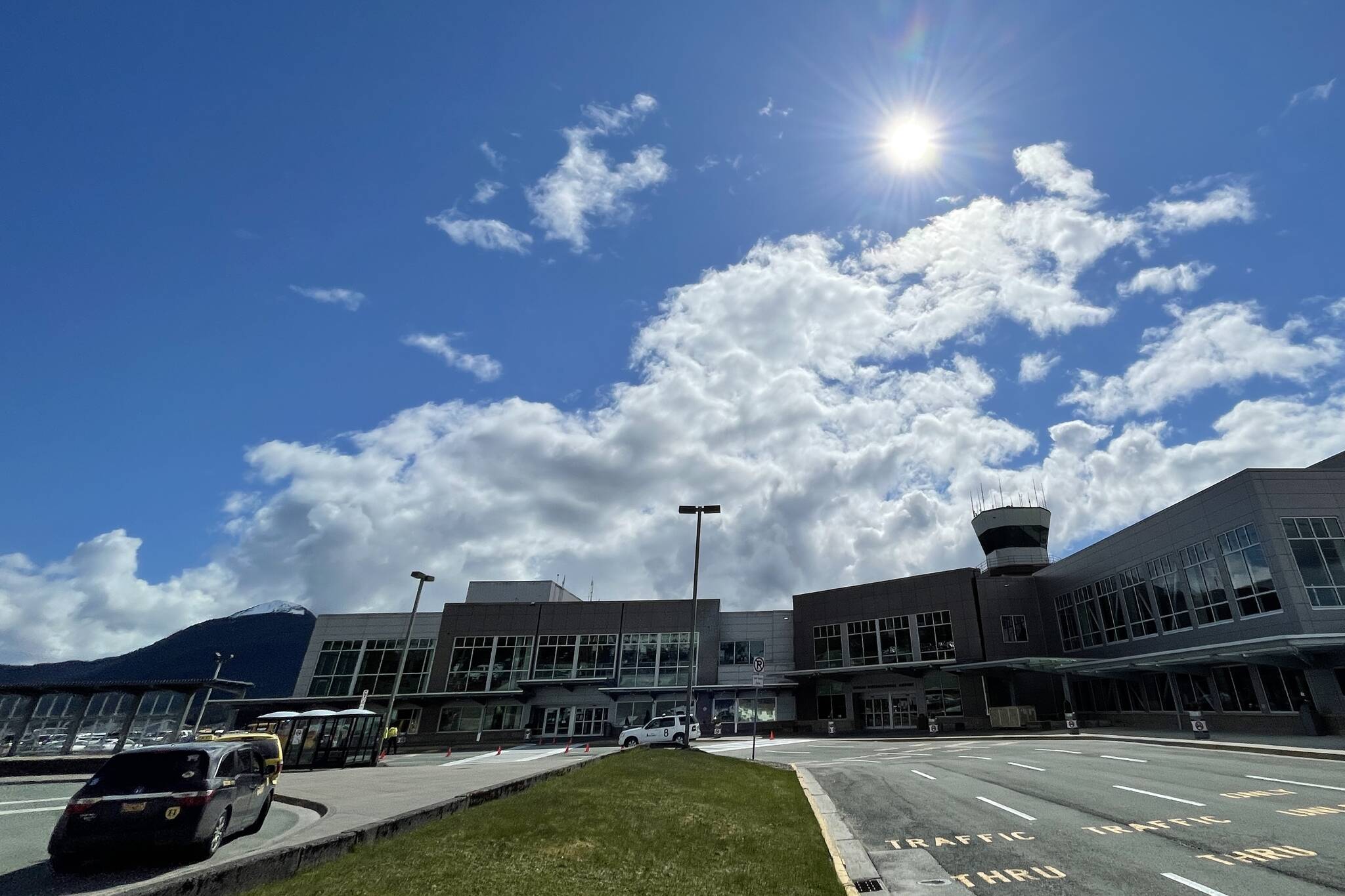 This April photo shows the Juneau International Airport. On Saturday a woman was arrested on multiple drug-related charges at the airport. (Michael S. Lockett / Juneau Empire File)