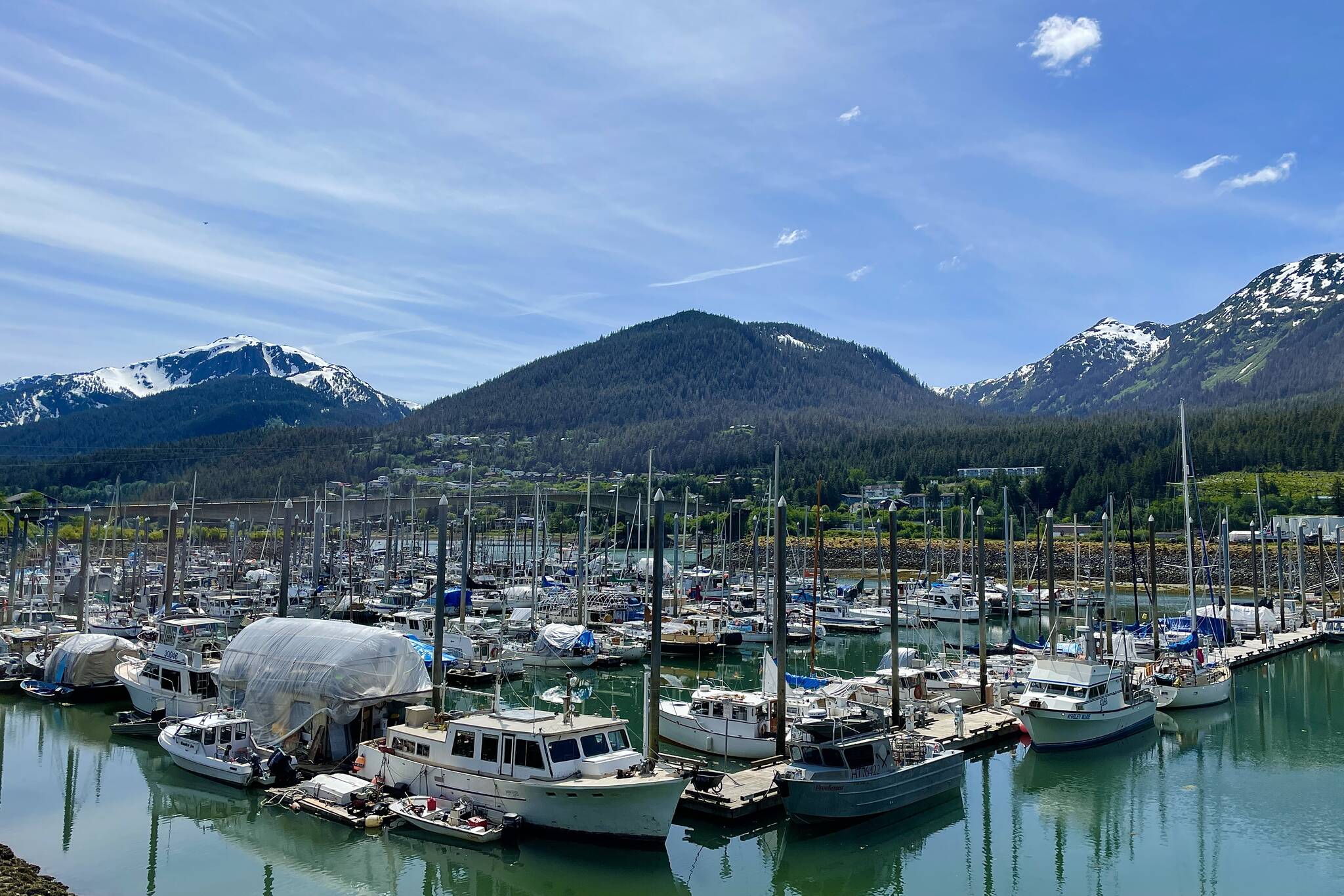 A Juneau man was arrested for possession of drugs in Harris Harbor on Monday. (Michael S. Lockett / Juneau Empire)