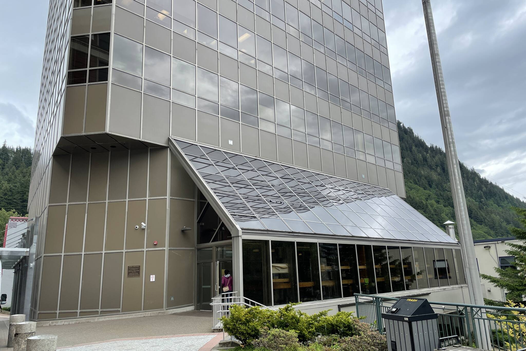 A Juneau man was sentenced to more than a decade imprisonment for sexual abuse of a minor at Dimond Courthouse on Tuesday, June 7, 2022. (Michael S. Lockett / Juneau Empire)