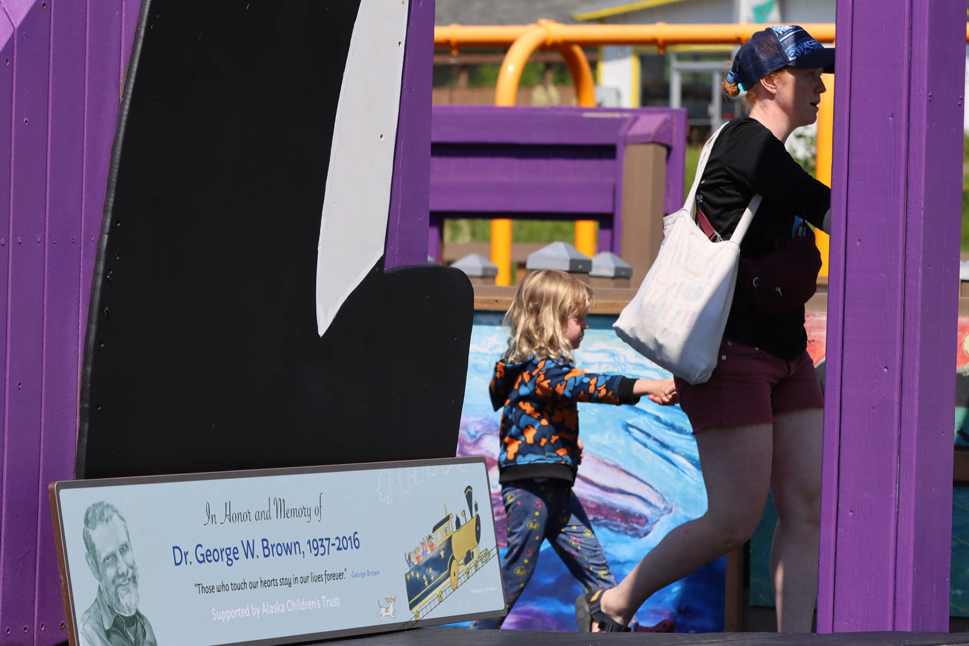 ‘A wonderful, positive person’ Plaque dedication honors muchadmired