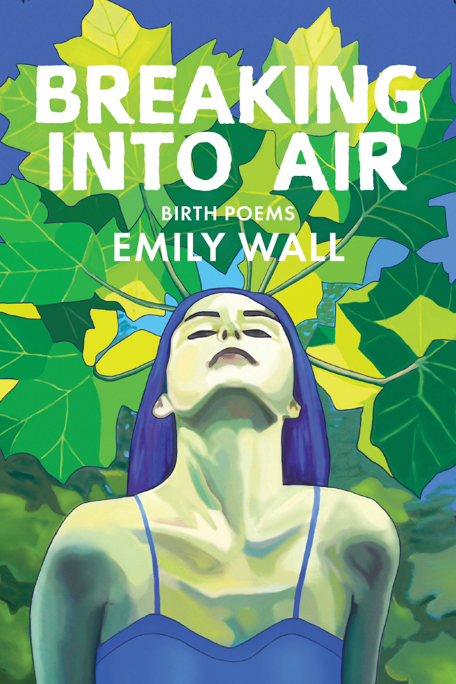 This image shows the cover of Juneau poet Emily Wall’s new book “Breaking Into Air.” The book published by Red Hen Press details a wide array of different birth stories. (Courtesy Photo)