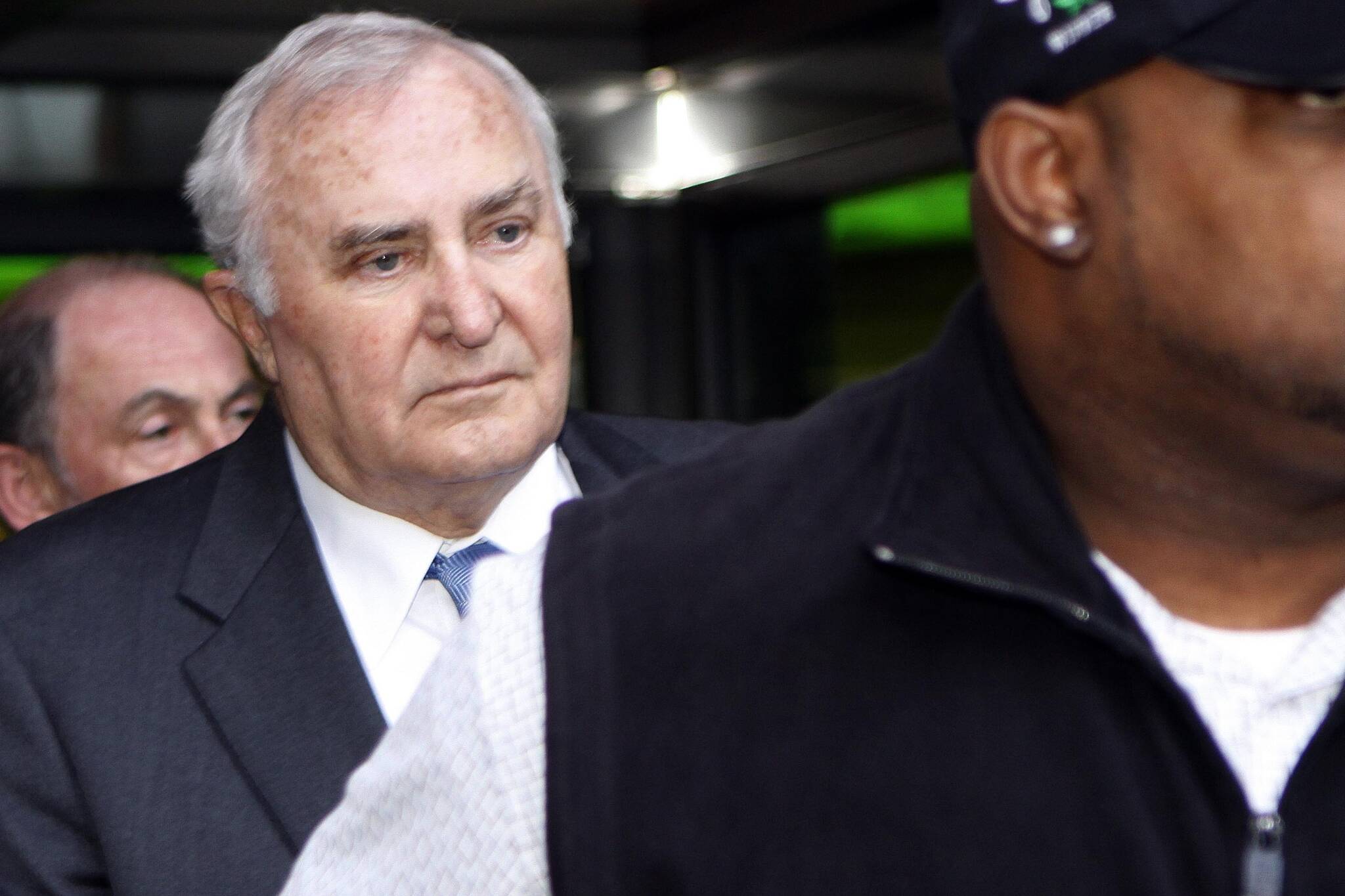 Bill Allen, former chief executive of VECO Corp. leaves federal court on Oct. 28, 2009 in Anchorage. Allen, a former oil services executive who was a key figure in a corruption scandal that rocked Alaska politics, has died. He was 85. (AP Photo  /Al Grillo, File)