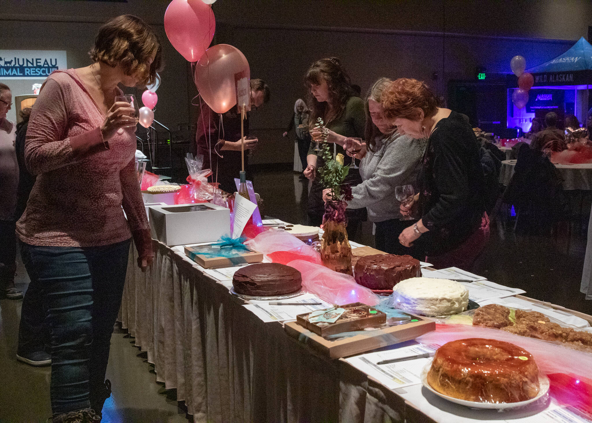 This photo shows Juneau Animal Rescue’s 2020 fundraiser. (Courtesy photo / JAR volunteer Kerry Howard)
