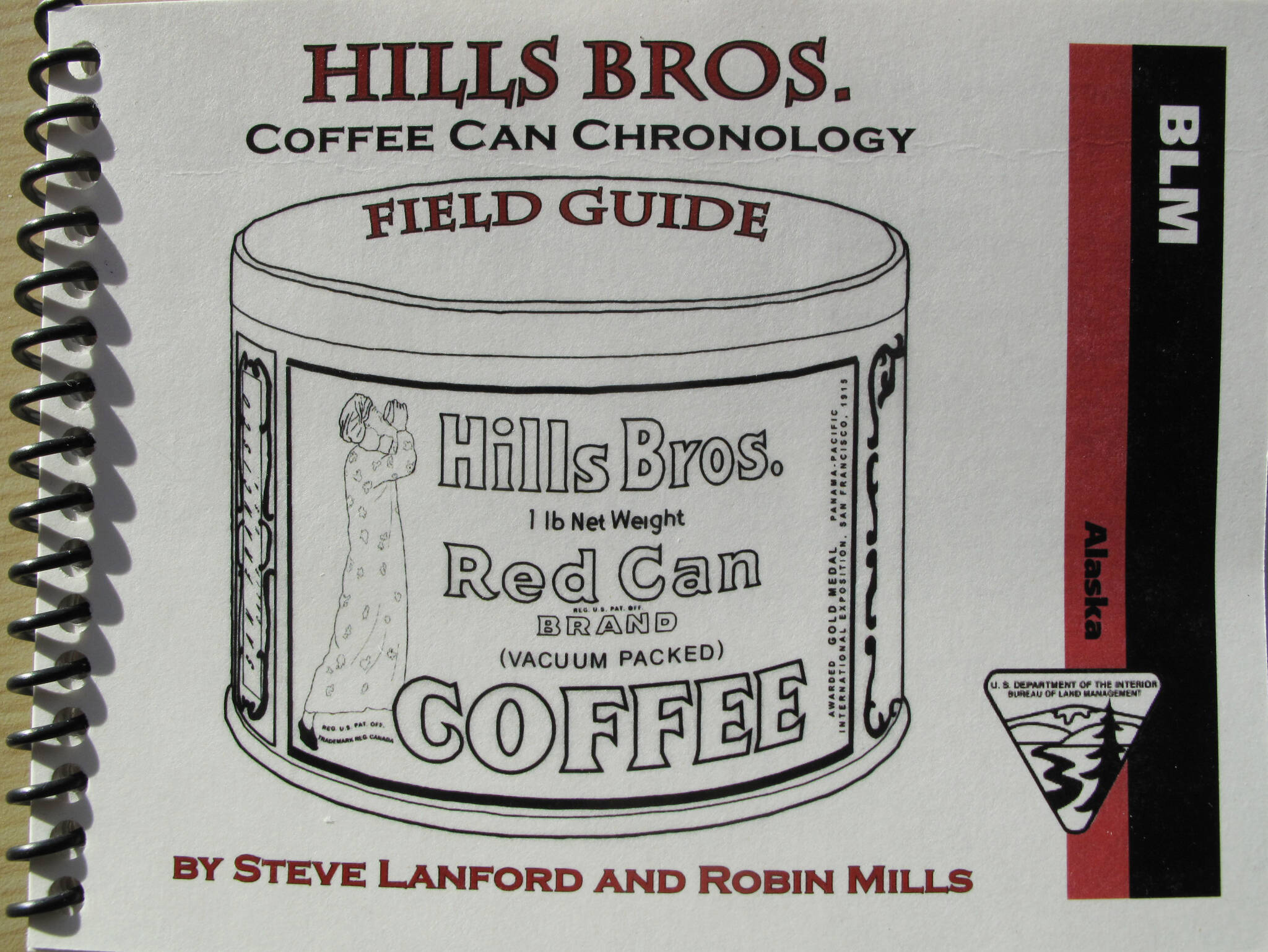 The coffee can field guide produced by Steve Lanford and Robin Mills. (Courtesy Photo / Ned Rozell)