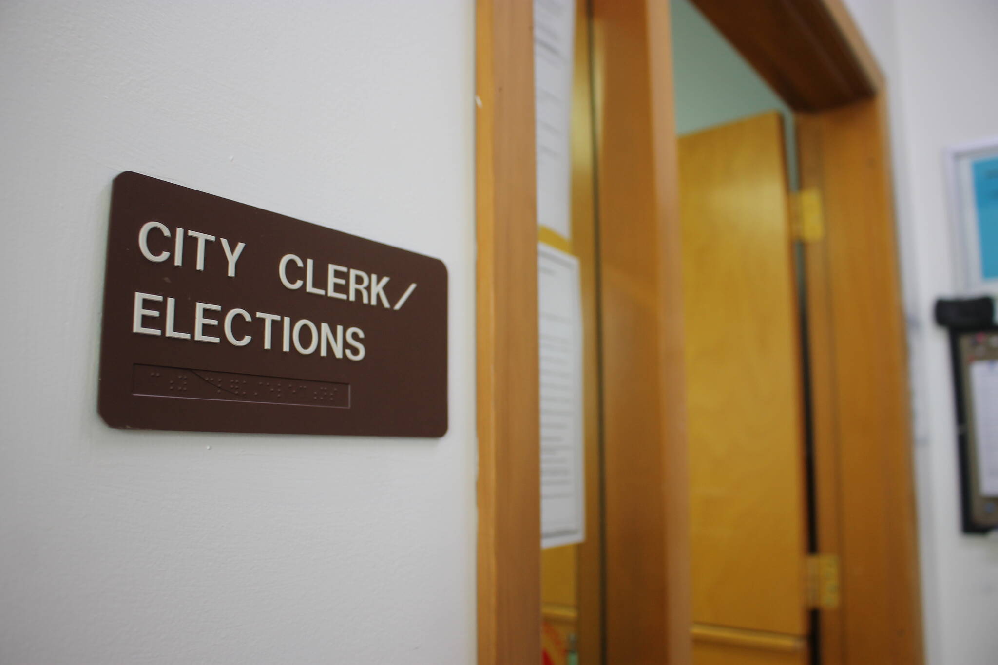 The filing period for the year’s upcoming October municipal election came to a close Monday night. All seats open for election were filed to be filled by their current holders and had no opposing candidates. (Clarise Larson/ Juneau Empire)