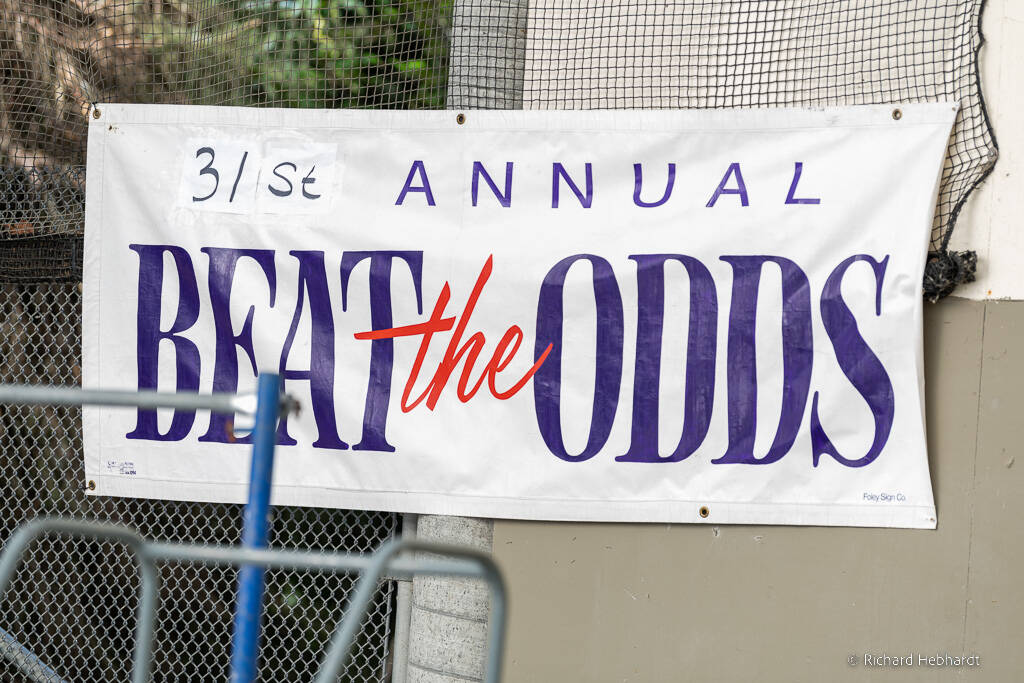 Courtesy Photo / Richard Hebhardt
This photo shows a Beat the Odds Poster at the event.