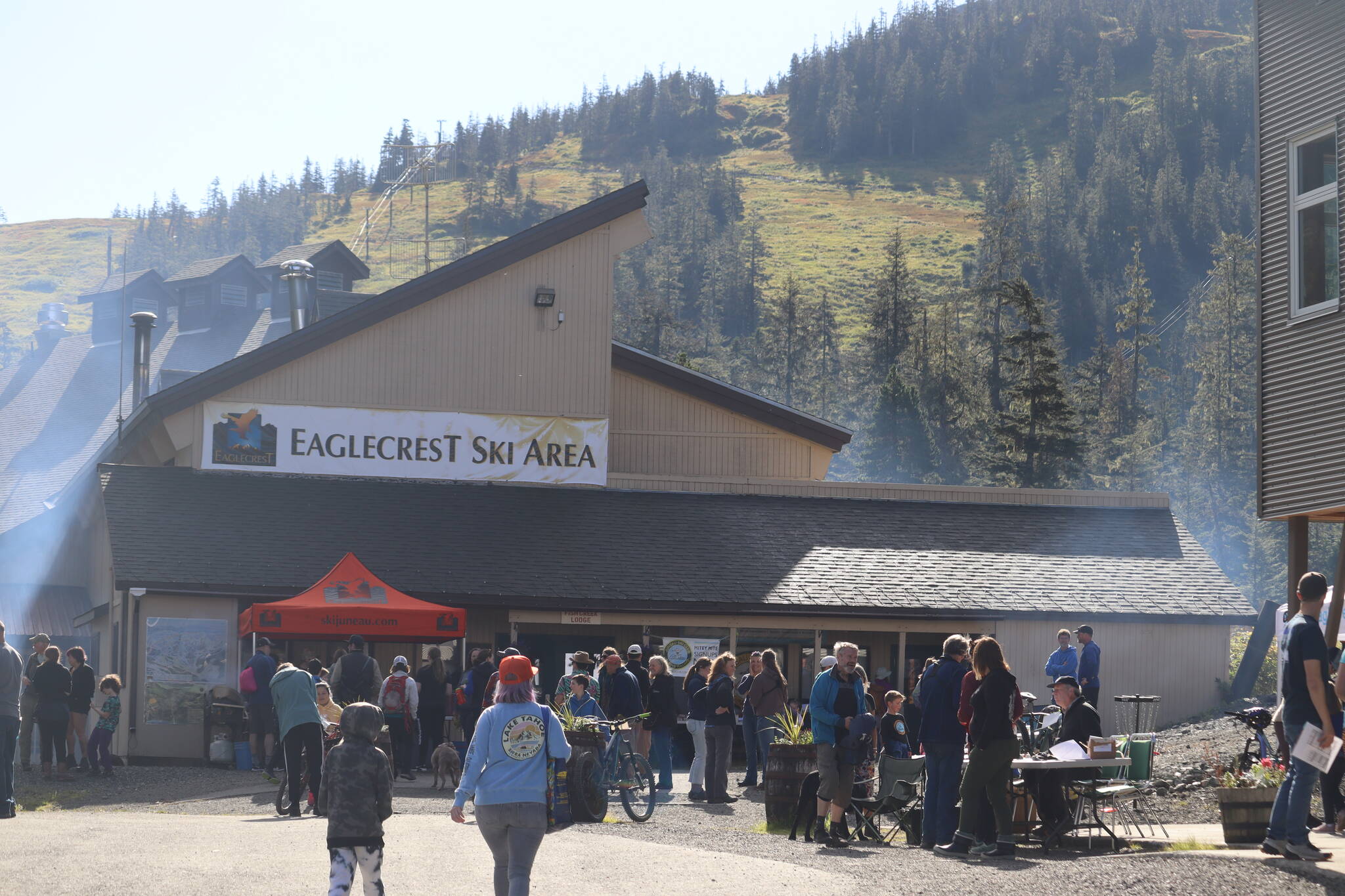 This year’s Discover Eaglecrest Day was on Saturday and saw one of the best attendance in quite some time, according to staff. Many new vendors and attractions were on site for the public, as well as a chance to purchase season passes and new gear for the winter season (Jonson Kuhn / Juneau Empire)