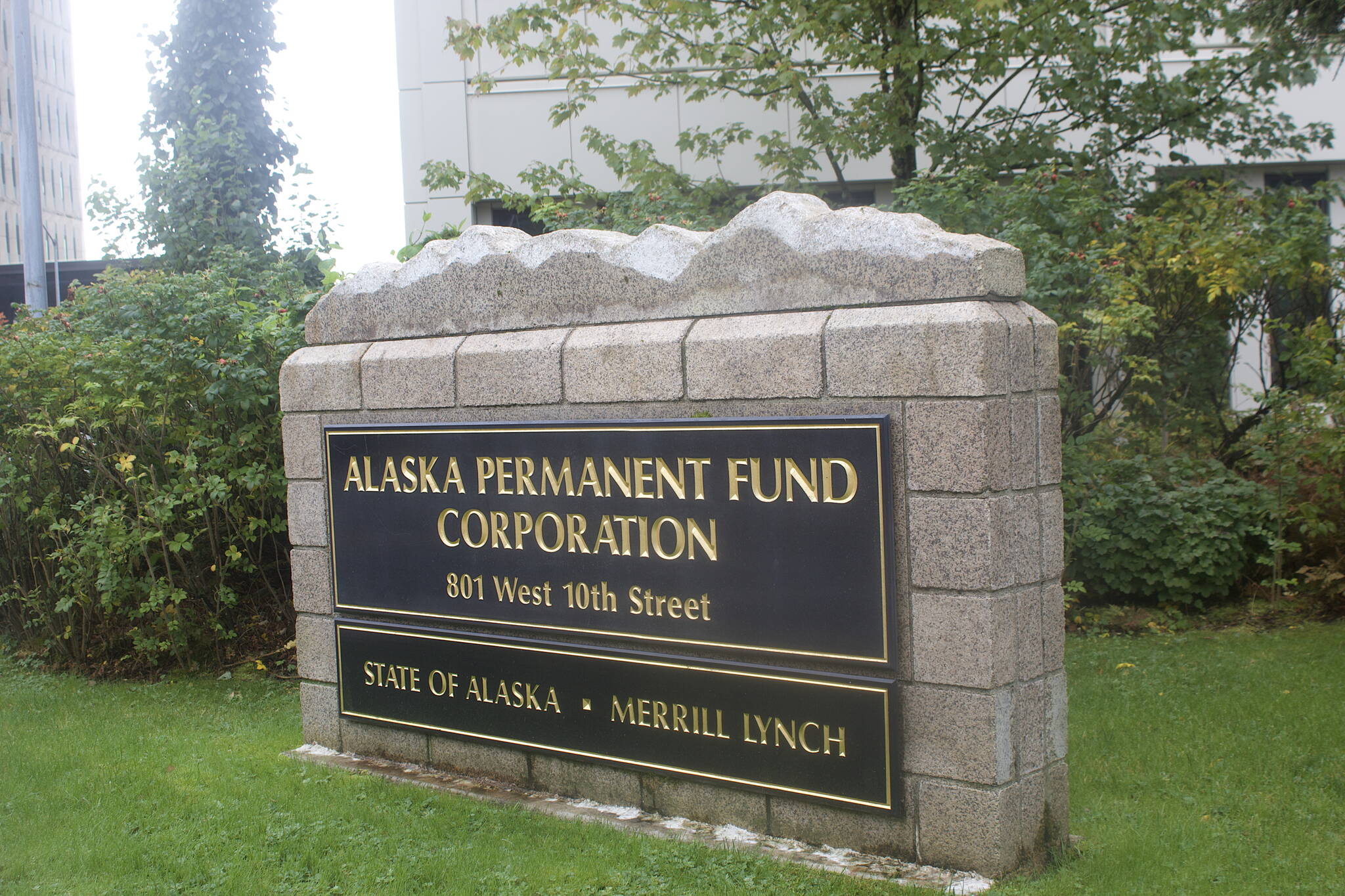 The Alaska Permanent Fund Corp. building in Juneau is scheduled to be the site where the board of trustees will select a new executive director on Monday, following the investigation into the firing of former CEO Angela Rodell last December being presented to state lawmakers on Wednesday. (Mark Sabbatini / Juneau Empire)