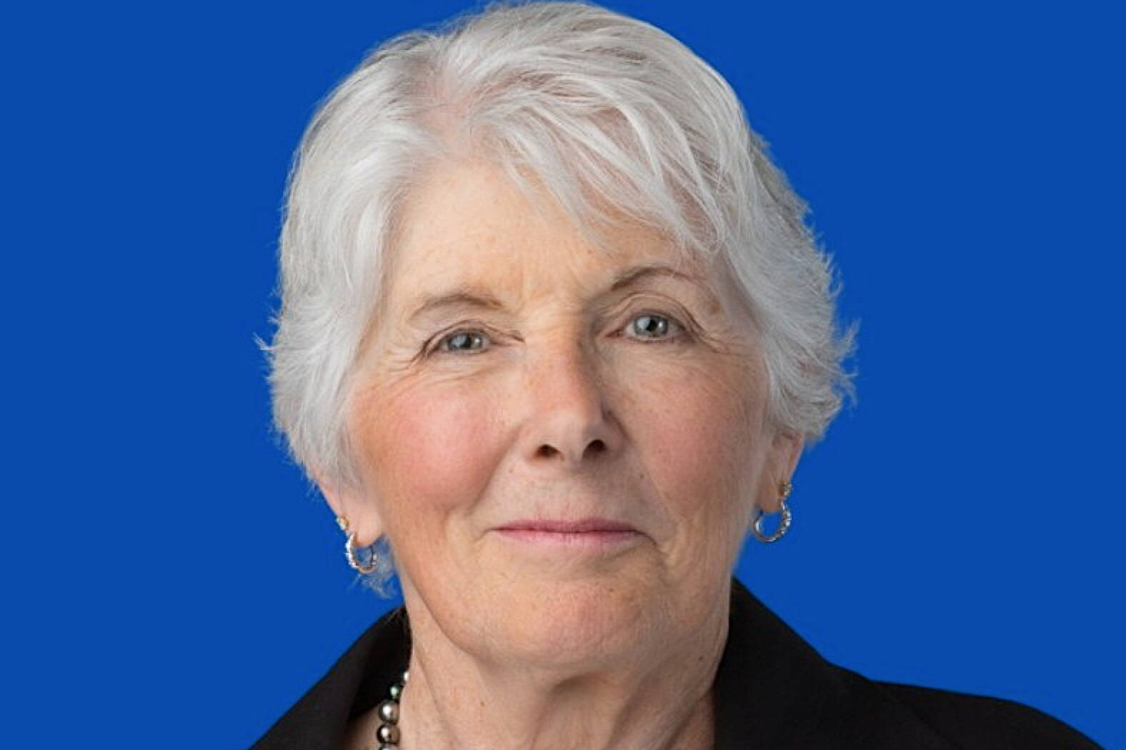 Pat Chesbro, the lone Democrat in the three-way race for one of Alaska’s U.S. Senate seats in the November general election, poses for her official campaign profile picture. (Chesbro For Alaska)