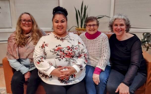 From left to right, AWARE’s 2023 honorees are Kate Wolfe, Jeni Brown, LaRae Jones and Susan Bell. The four are set to be honored at the upcoming 26th annual Women of Distinction Gala at the Elizabeth Peratrovich Hall set to take place on March 4 of 2023. (Courtesy / AWARE)
