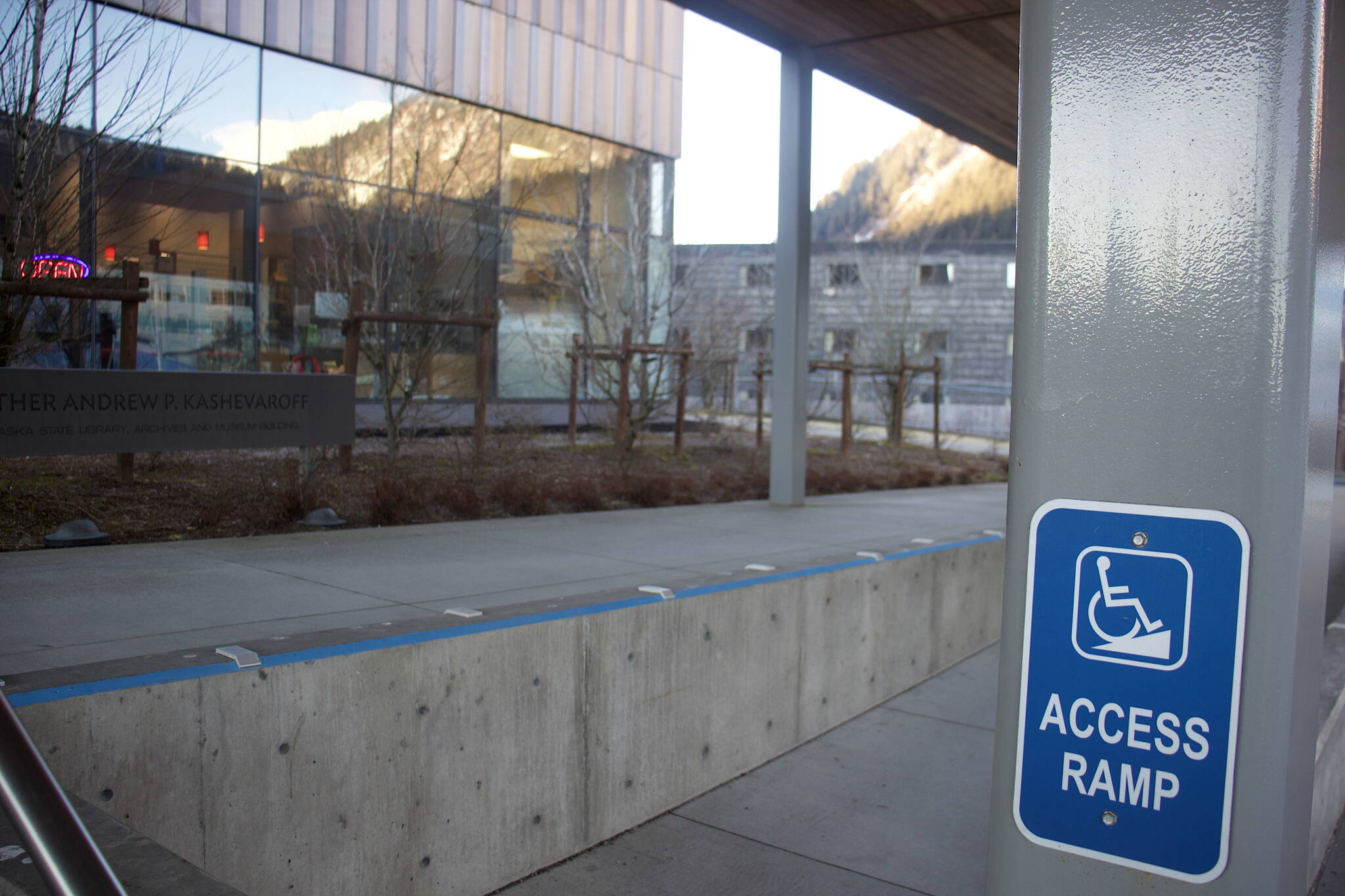 While nearly $8 million for state disability access projects are proposed on paper for Juneau in Gov. Mike Dunleavy’s budget for next year, in reality those funds are for statewide items administered through a local office. It is among a number of regional budget items where, to the naked eye, money isn’t necessarily going where it first appears. (Mark Sabbatini / Juneau Empire)