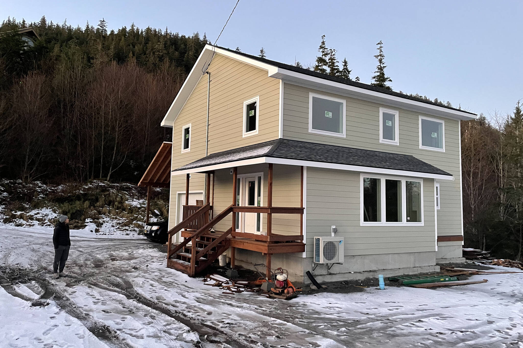 What the author means when he says, “we’re building a house” he means “people who know what they are doing are building a house for them.” (Jeff Lund / For the Juneau Empire)