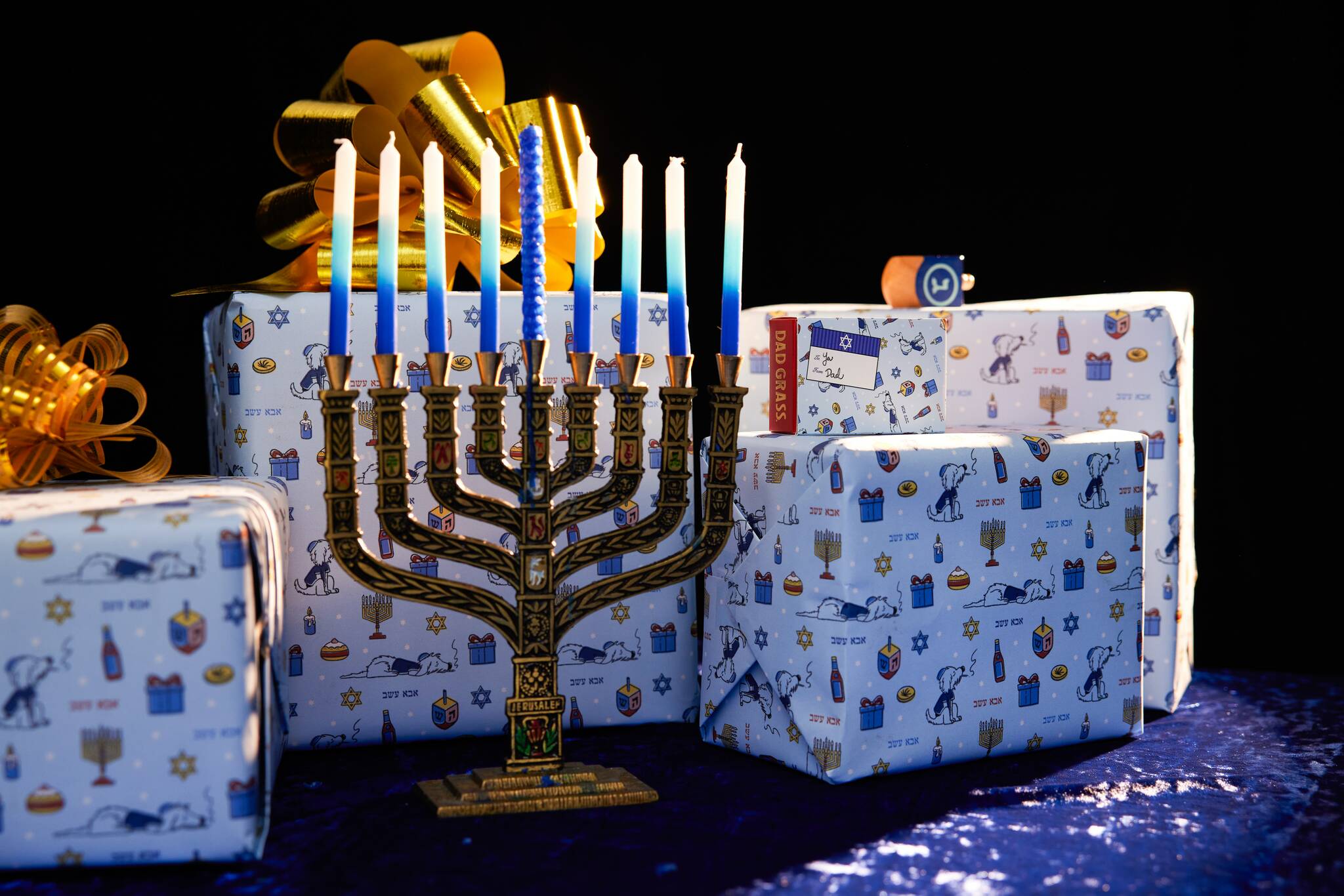 "Break out that old menorah and put on your dreidel-spinning shoes," writes Geoff Kirsch. "For eight nights you’re going to party like it’s 165 BCE!" (Dad Grass / Unsplash)