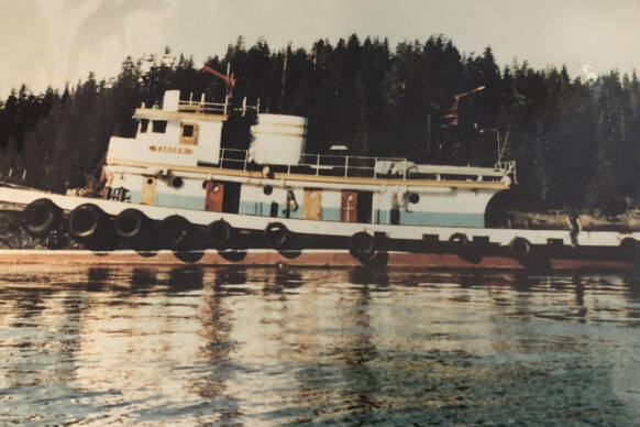 Courtesy / Tori Keso 
This is a photo of the Tagish moored in Juneau during the time it was owned by Mike and Helene Keso, the owners before Don Etheridge.