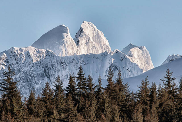This distinctive peak overlooks Herbert Glacier. (Courtesy Photo / Kenneth Gill, gillfoto)