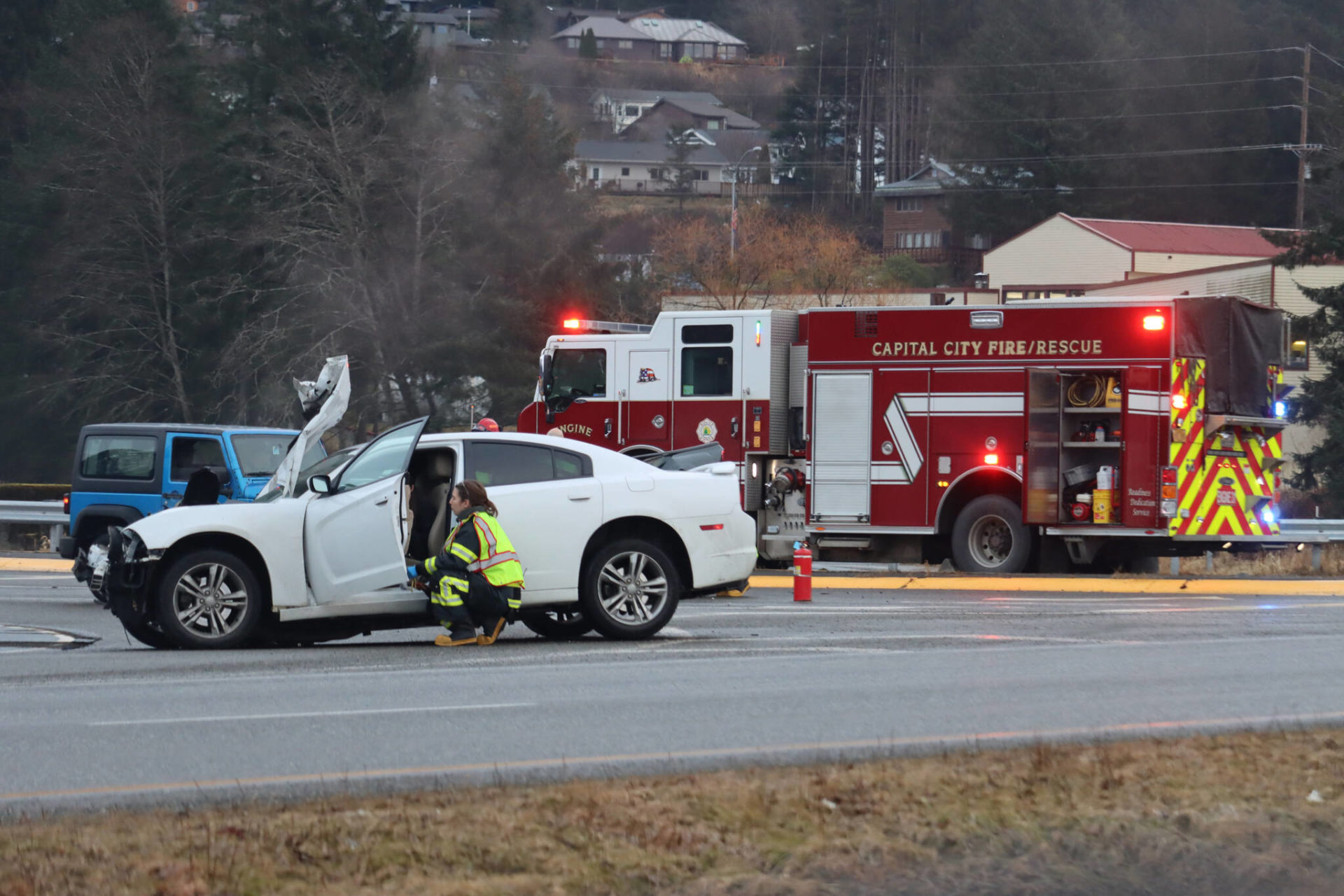 Driver cited after 3car crash at Vanderbilt and Egan Drive Juneau Empire