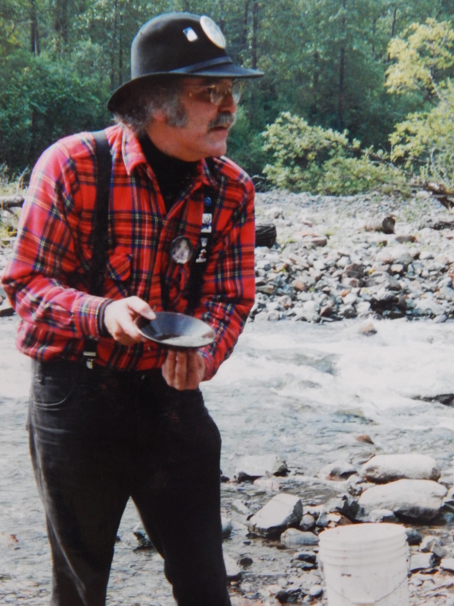 Courtesy Photo / Jonathon Turlove 
Michael Orelove teaches gold panning in Juneau. Orelove was crowned the Alaska State Gold Panning Champion in 1989, 1994, 1999, 2004 and 2007.