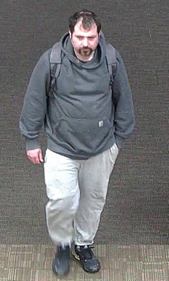 The FBI Anchorage Field Office is seeking information about this man in relation to a Wednesday bank robbery in Anchorage, the agency announced Thursday afternoon. Anyone with information regarding the bank robbery can contact the FBI Anchorage Field Office at 907-276-4441 or tips.fbi.gov. Tips can be submitted anonymously. (FBI)