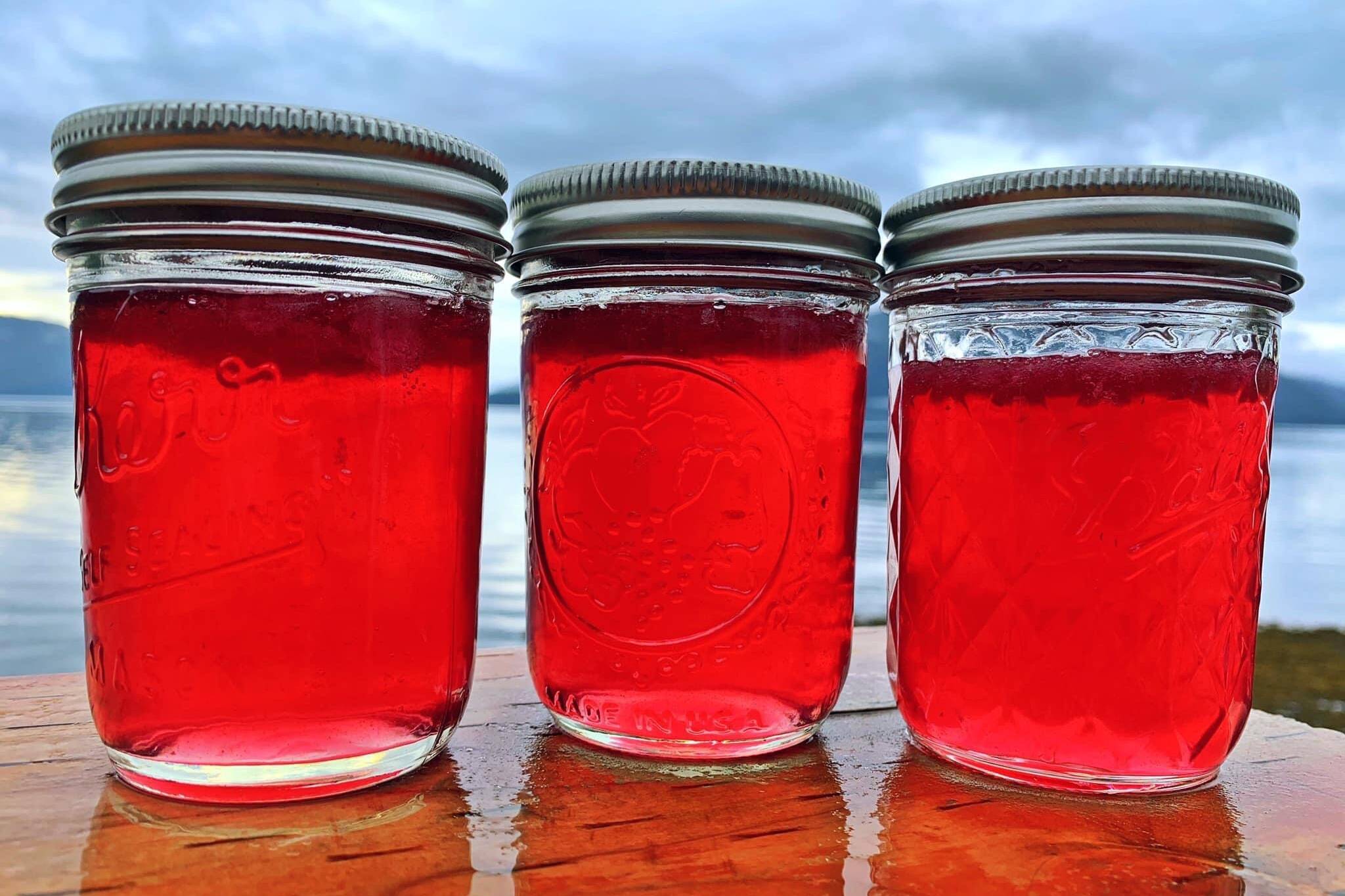 Spruce tip, Fireweed blend jelly. (Vivian Faith Prescott / For the Capital City Weekly)