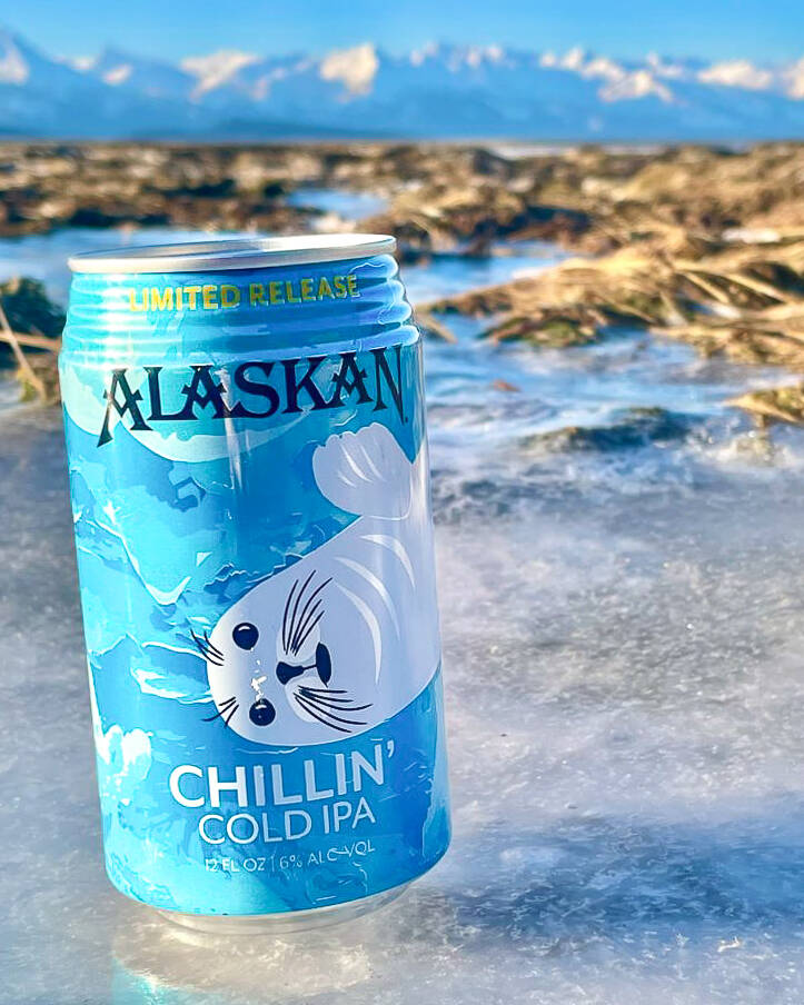 Alaskan Brewing Company’s Chillin’ Cold IPA recently won a Gold Crushie award for Best Can Design at this year’s 2023 Craft Beer Marketing Awards in Nashville, Tennessee. (Courtesy Photo / Alaskan Brewing Co.)