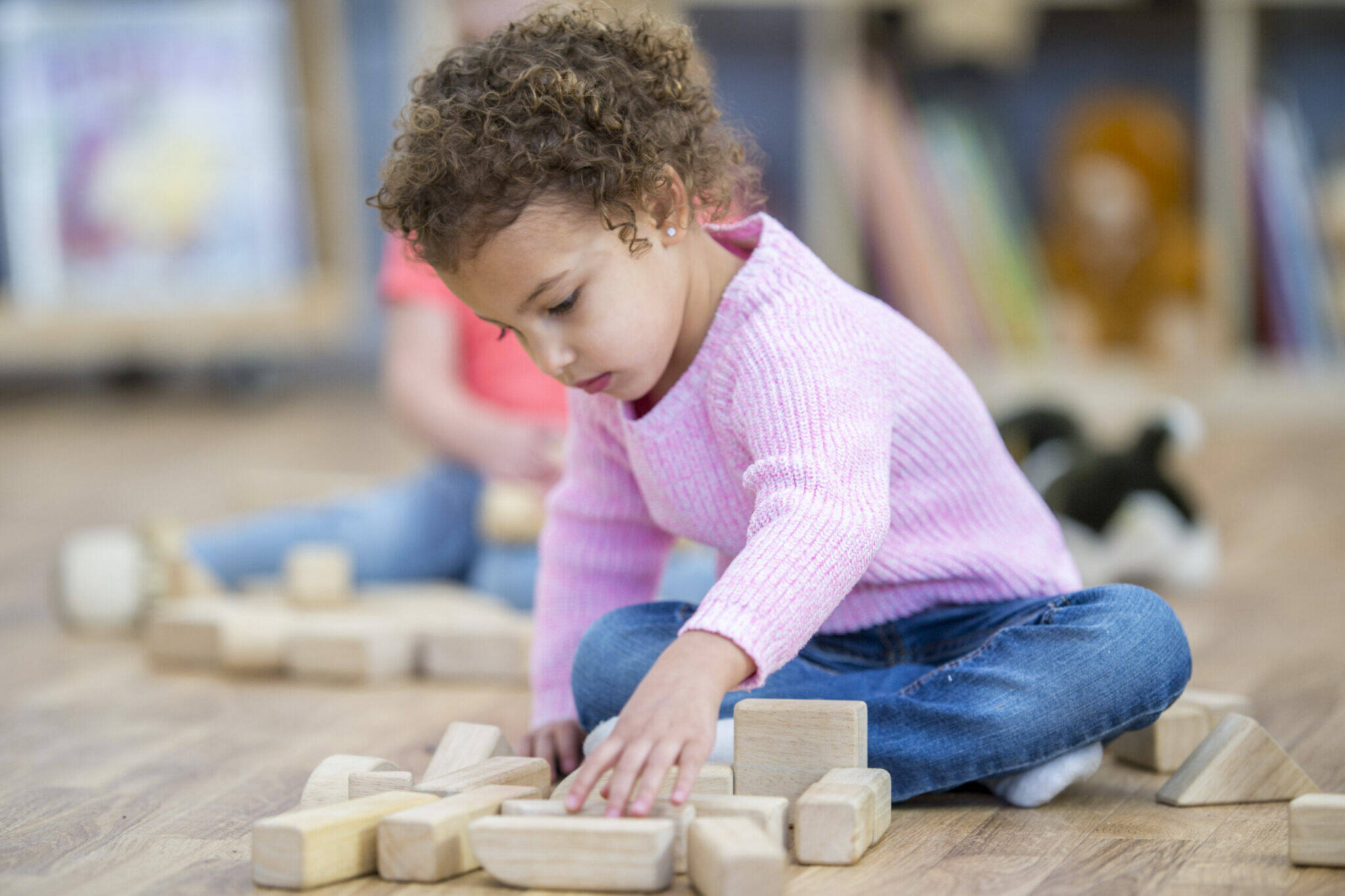 A child plays in an undated photo. The Alaska Legislature put an additional $7.5 million towards grants for child care providers in this year’s budget. (Getty Images)