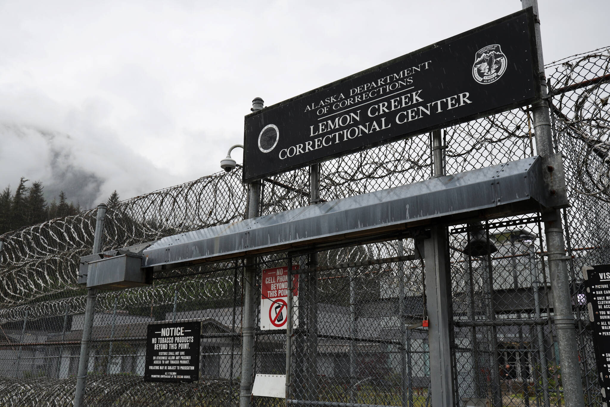 This photo shows Lemon Creek Correctional Center in Juneau. The Alaska Department of Transportation and Public Facilities is seeking a contractor for an estimated $5-10 million project to address structural repair and renovation at the Juneau prison. (Clarise Larson / Juneau Empire)