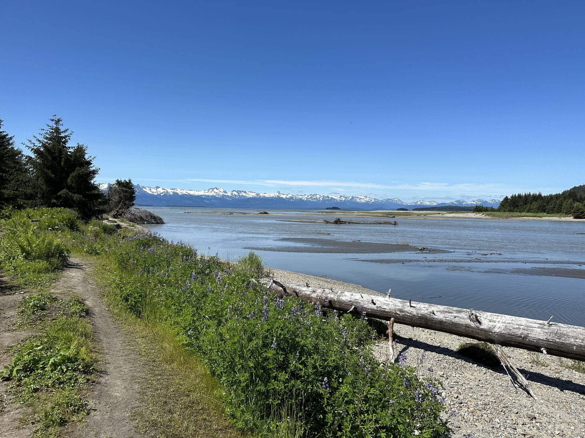 A beach view along the along the Boy Scout Beach Trail on July 8. (Photo by Deana Barajas)