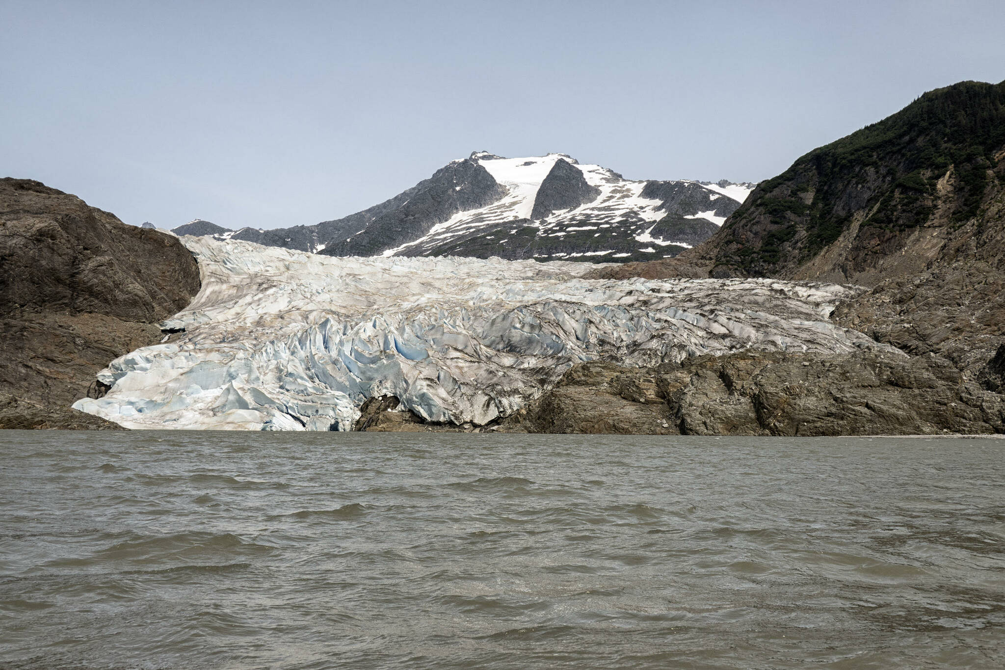 The Mendenhall Glacier on July 14. (Courtesy Photo / Kenneth Gill, gillfoto)
