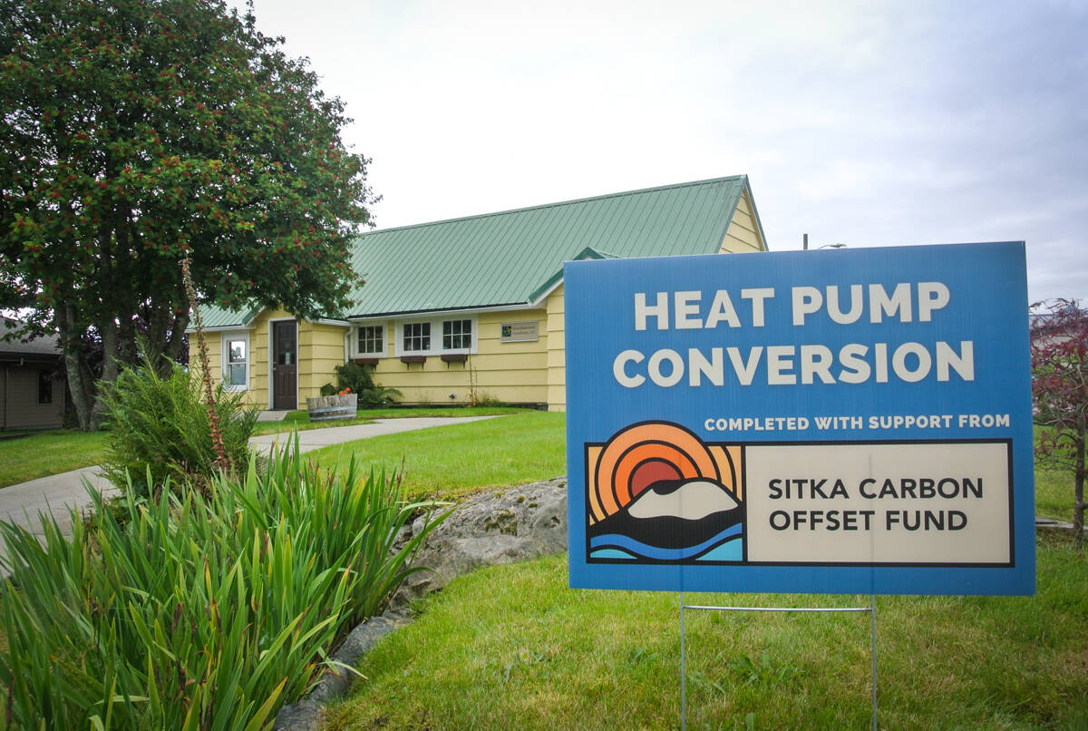 Carbon Offset Funds in Sitka and Juneau are helping make heat pumps more affordable for residents. The IRA is also helping incentivize transitions to heat pump technology. According to Andy Romanoff of Alaska Heat Smart, “With that kind of discount, it’s rare to find a home where a heat pump doesn’t make financial sense.” (Jake Wade / Sitka Conservation Society)