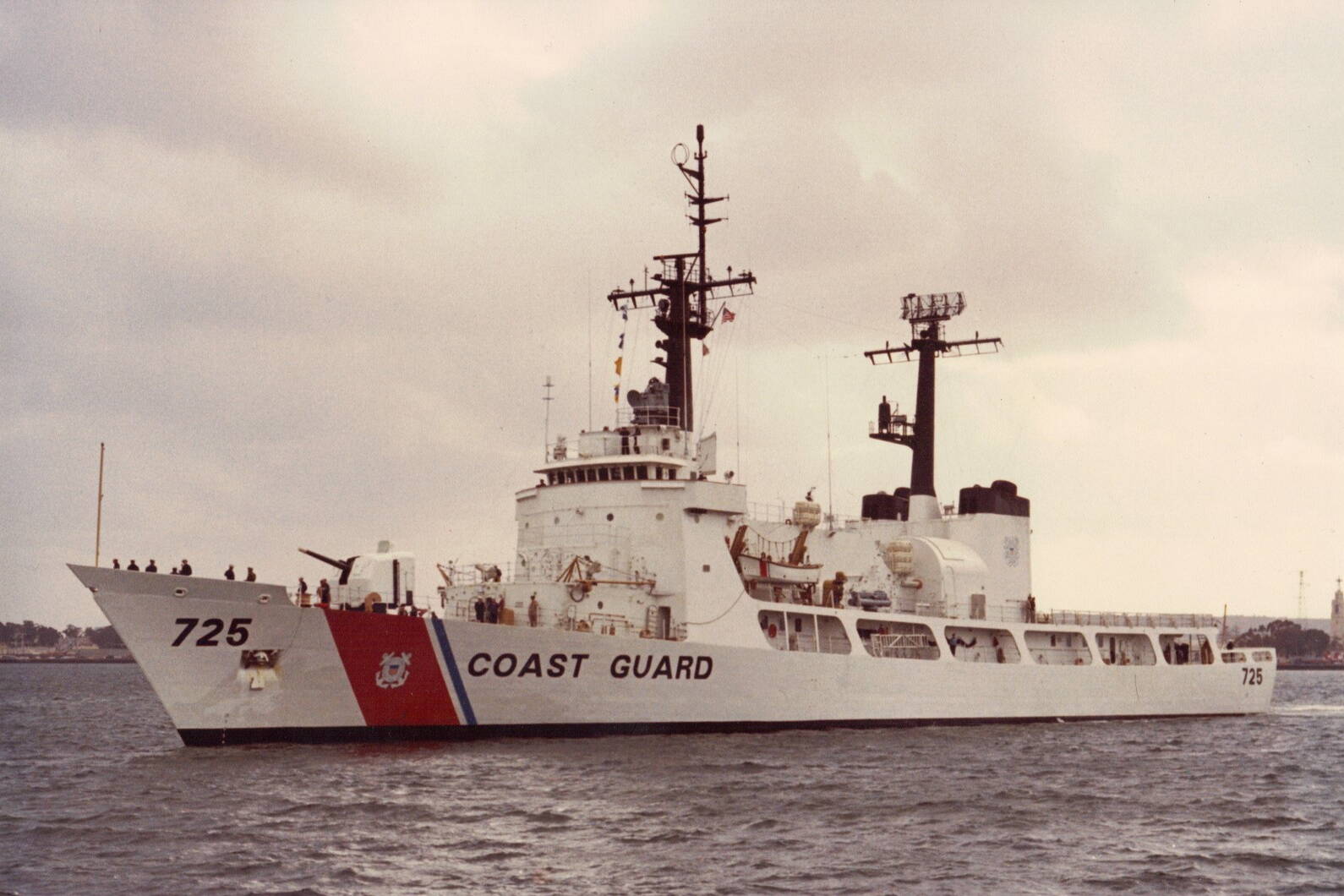 Photo of the U.S. Coast Guard cutter Jarvis, date unknown. (Courtesy of Jack Hunter/ All Present and Accounted For)