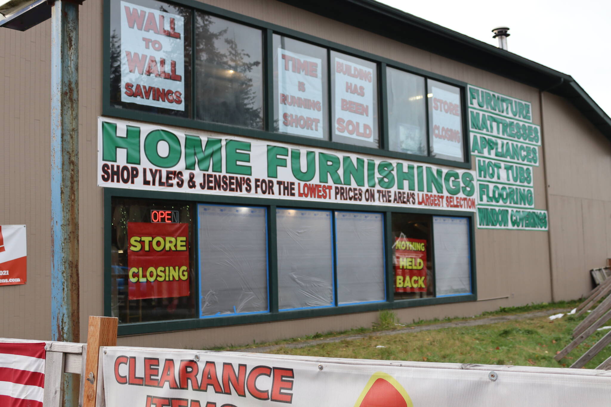 Lyle’s & Jensen’s Home Furnishings on Jordan Avenue, a family business in that location for about 27 years, has sold the building, but will continue to operate in the location until the end of December. (Meredith Jordan/ Juneau Empire)