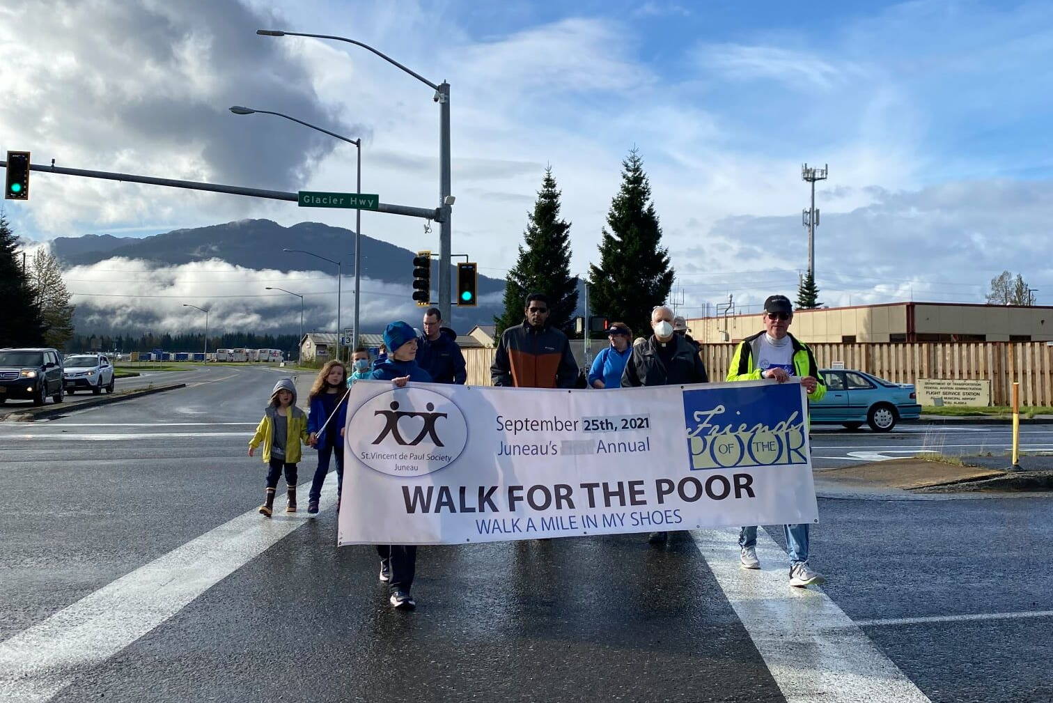 Residents participate in the 13th annual Friends of the Poor Run/Walk hosted by St. Vincent de Paul Juneau. (Courtesy of St. Vincent De Paul Juneau)